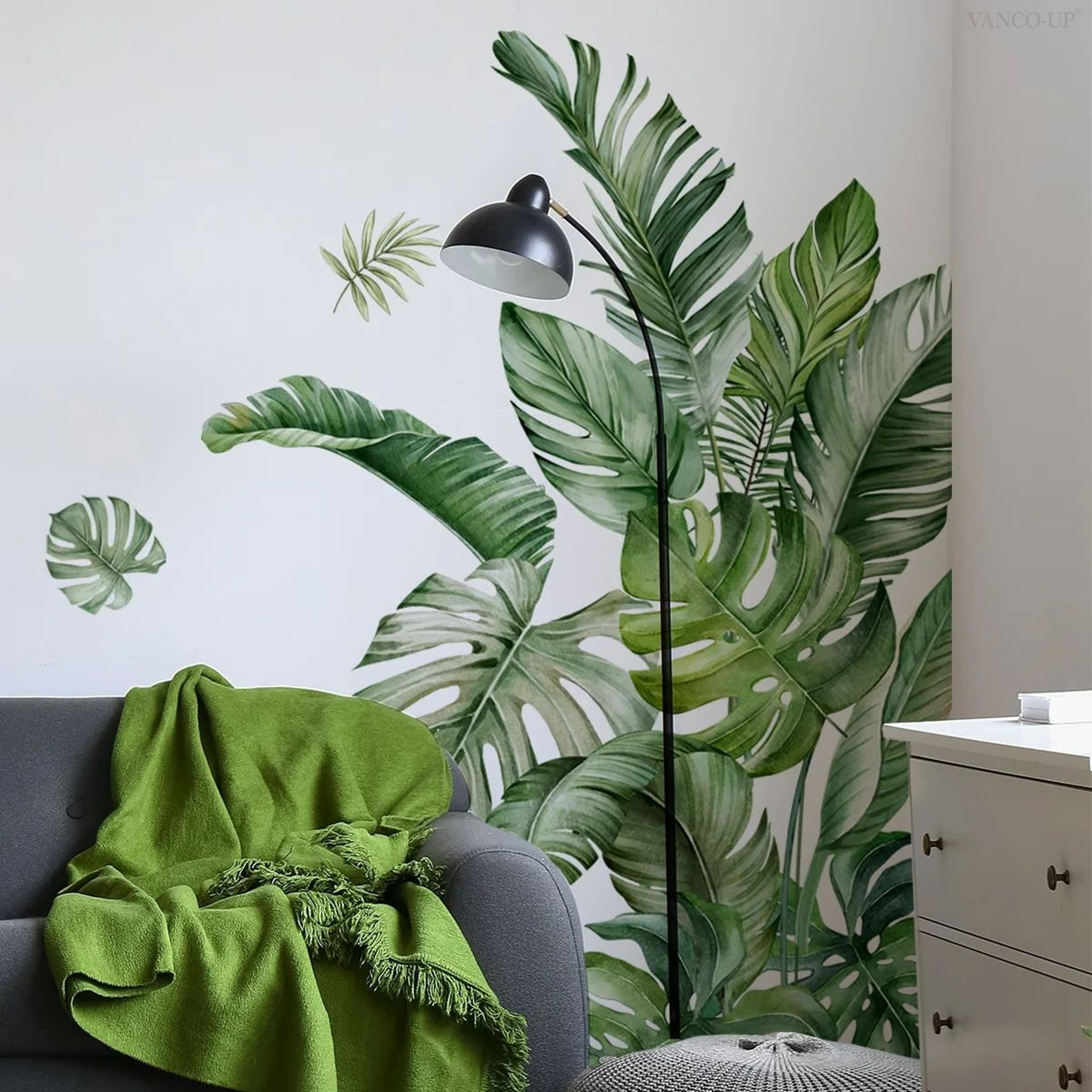 Monstera Haven Wall Decal Set 1