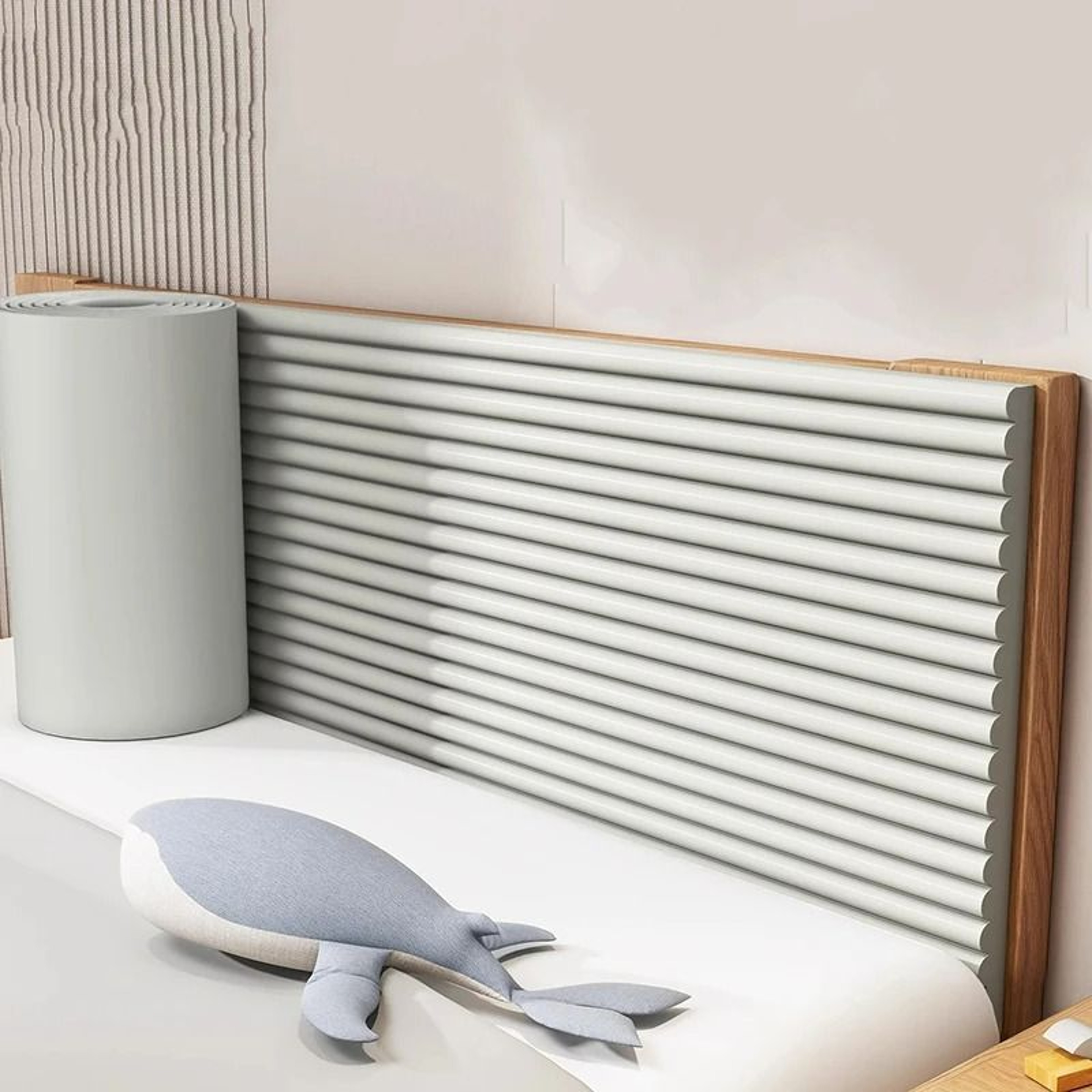 Cushiva Padded Bedside Wall Panel 6