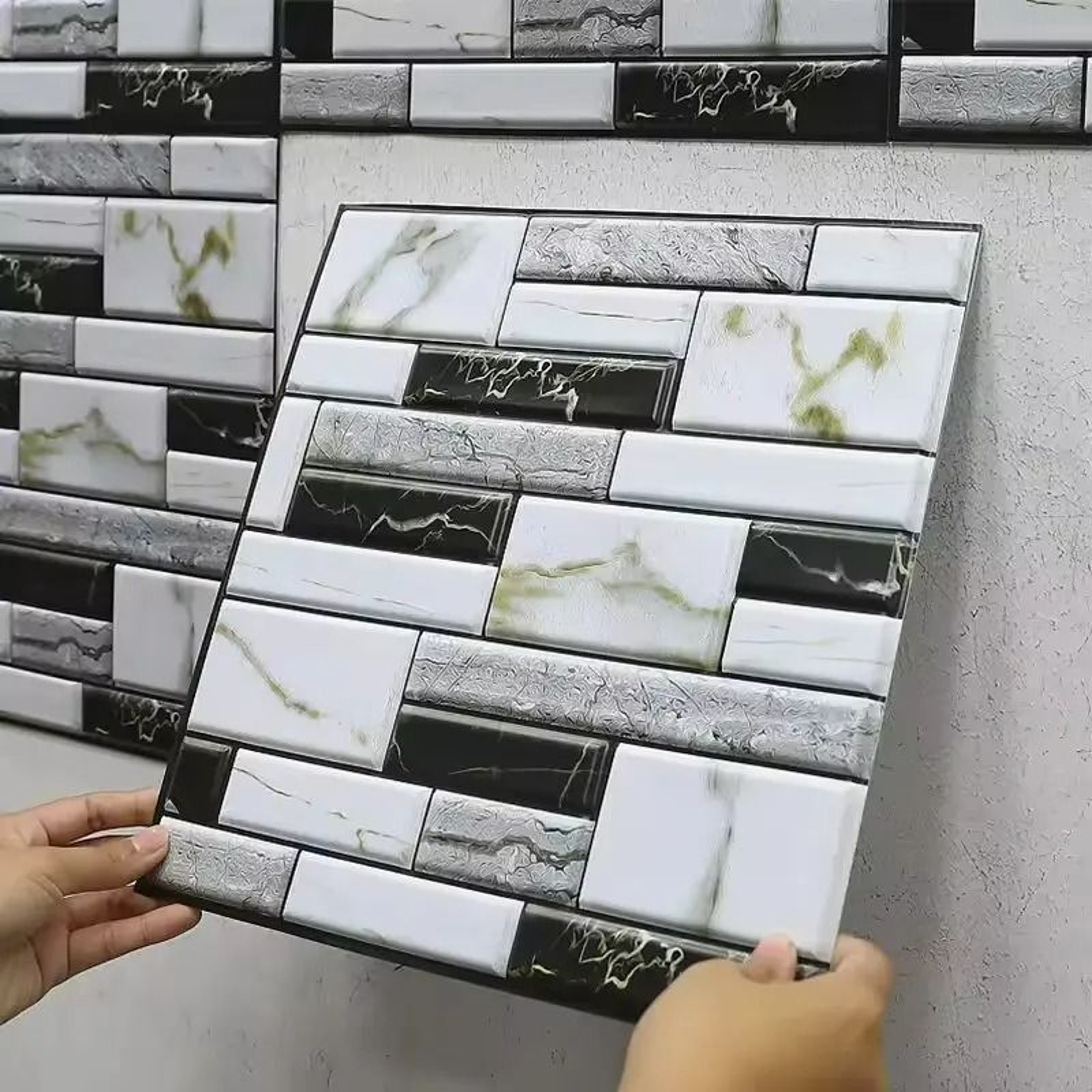 Easy Peel Stick Wall Tiles 0