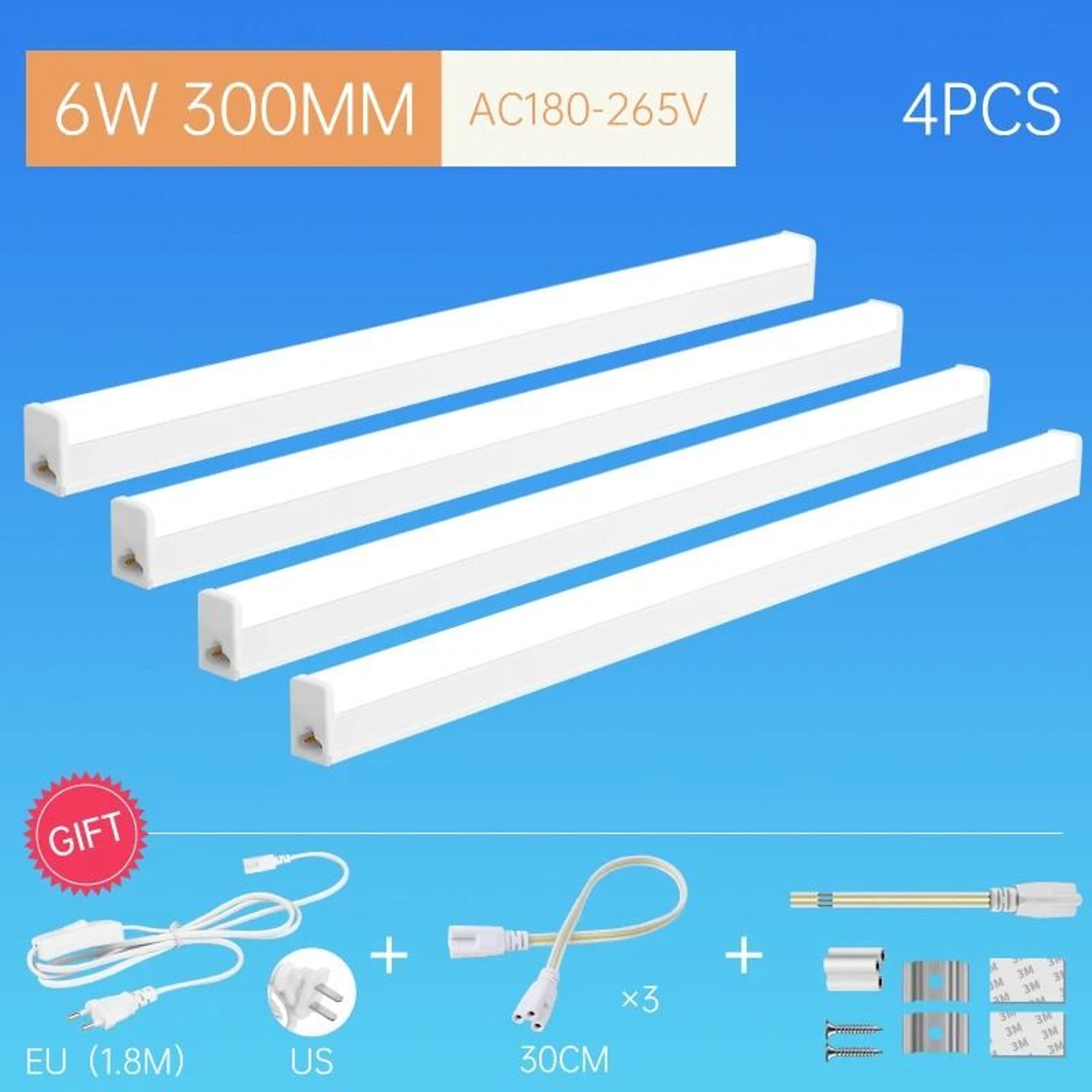 Slim LED Cabinet Light Bar 16