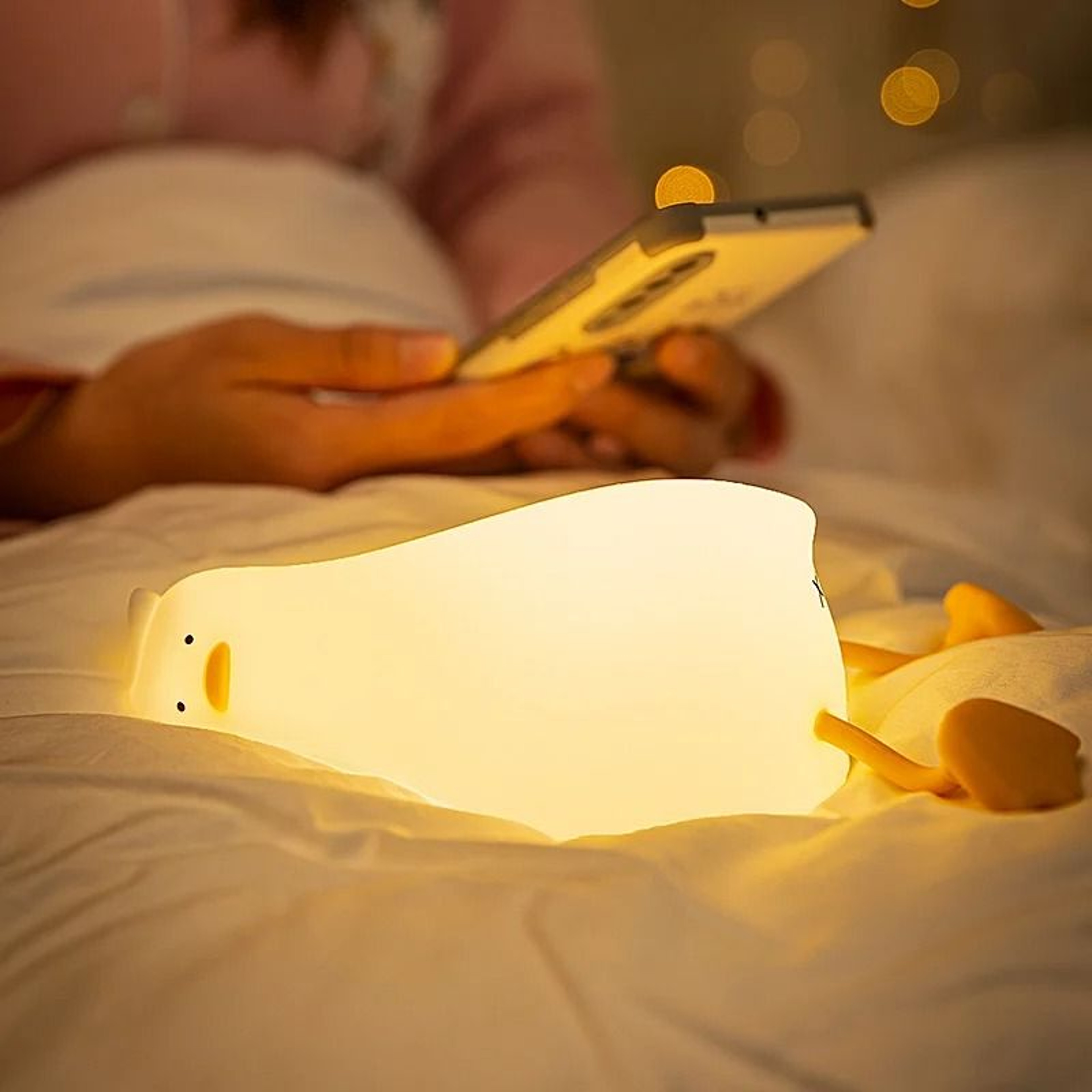 Sleepy Duck Silicone Night Light 6