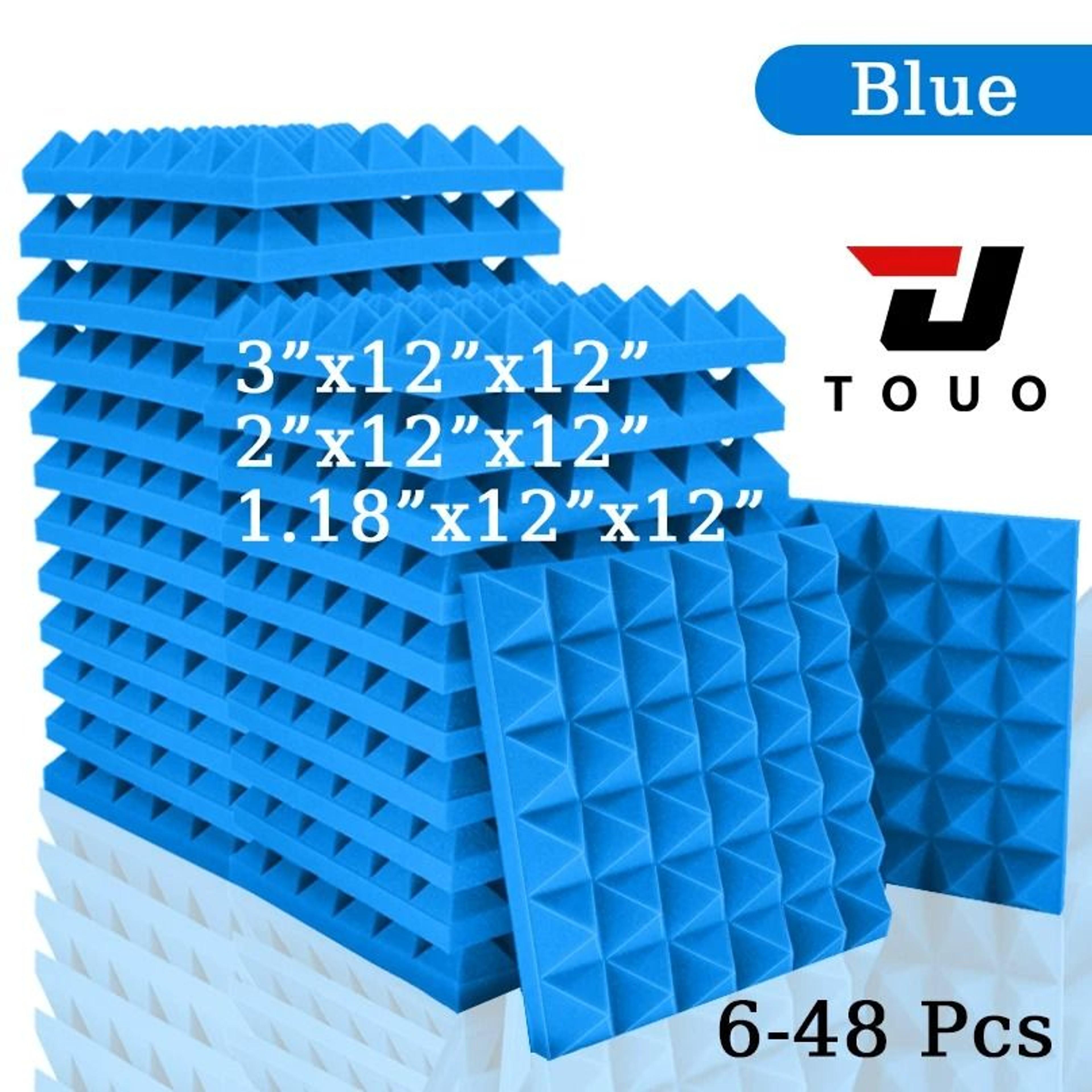 Pyramid Echo Control Foam Panels 12
