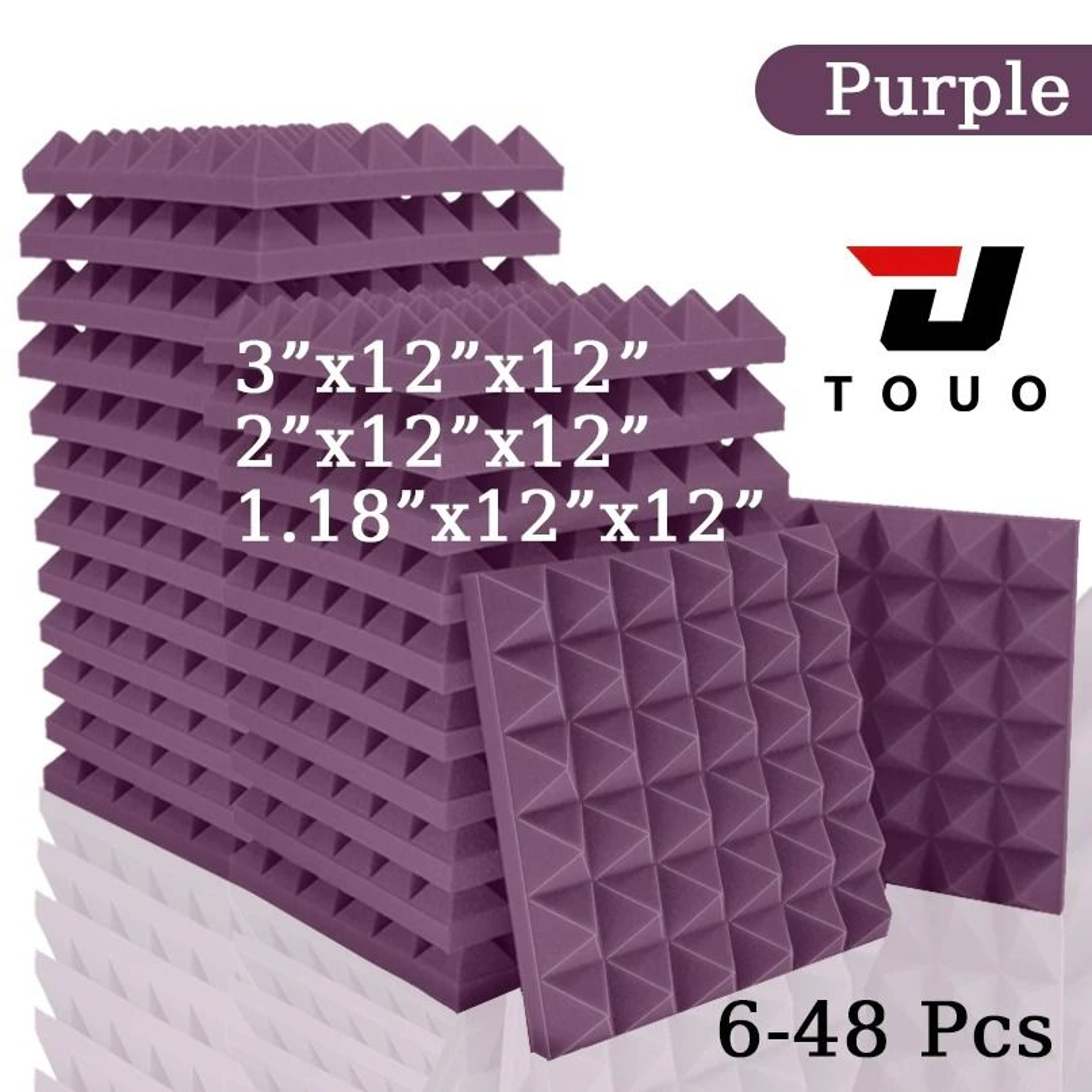 Pyramid Echo Control Foam Panels 10