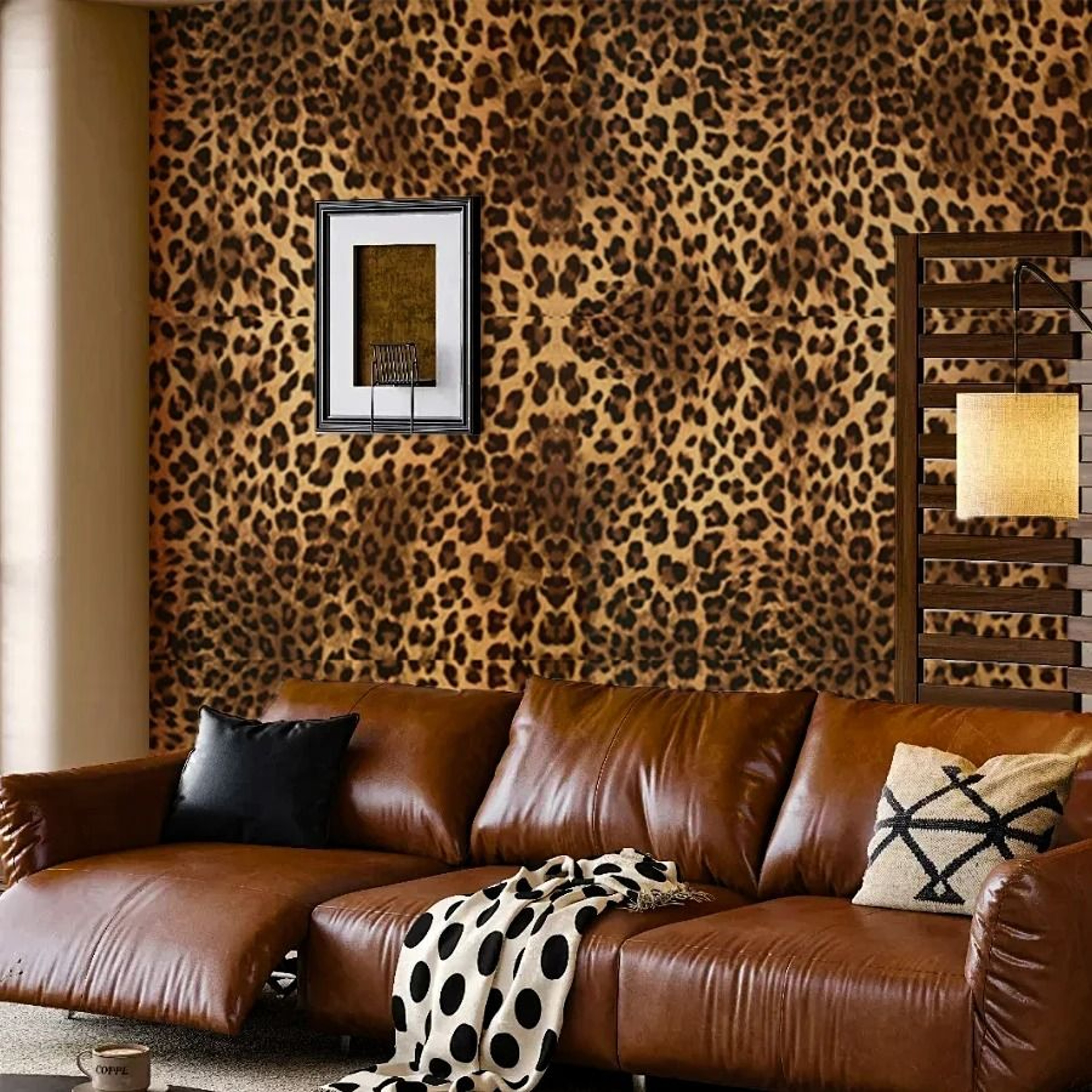 Wild Luxe Leopard Wall Covering 0