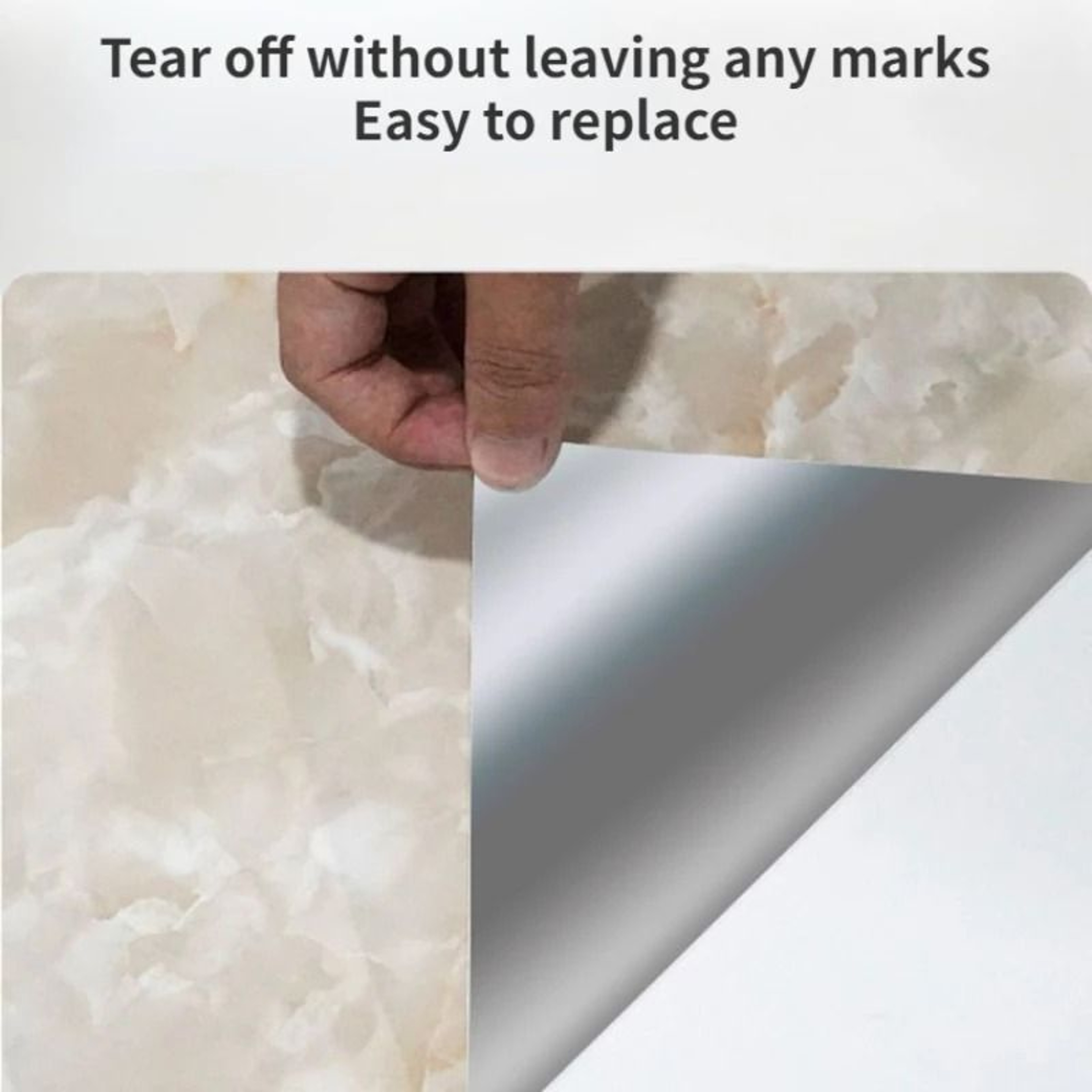 MarbleMist Waterproof Wall Covering 3