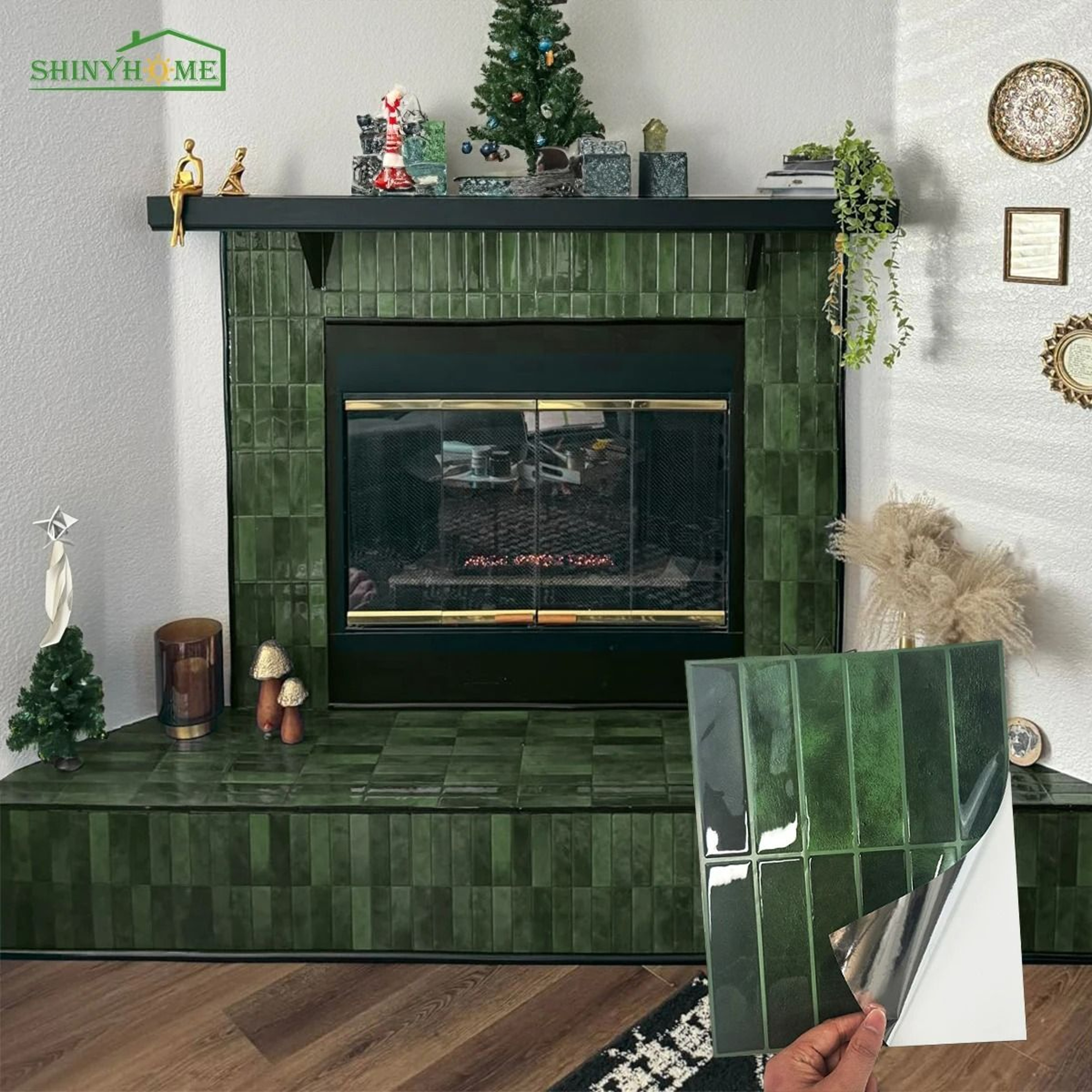 Dimensional Tile Wall Sticker Set 3