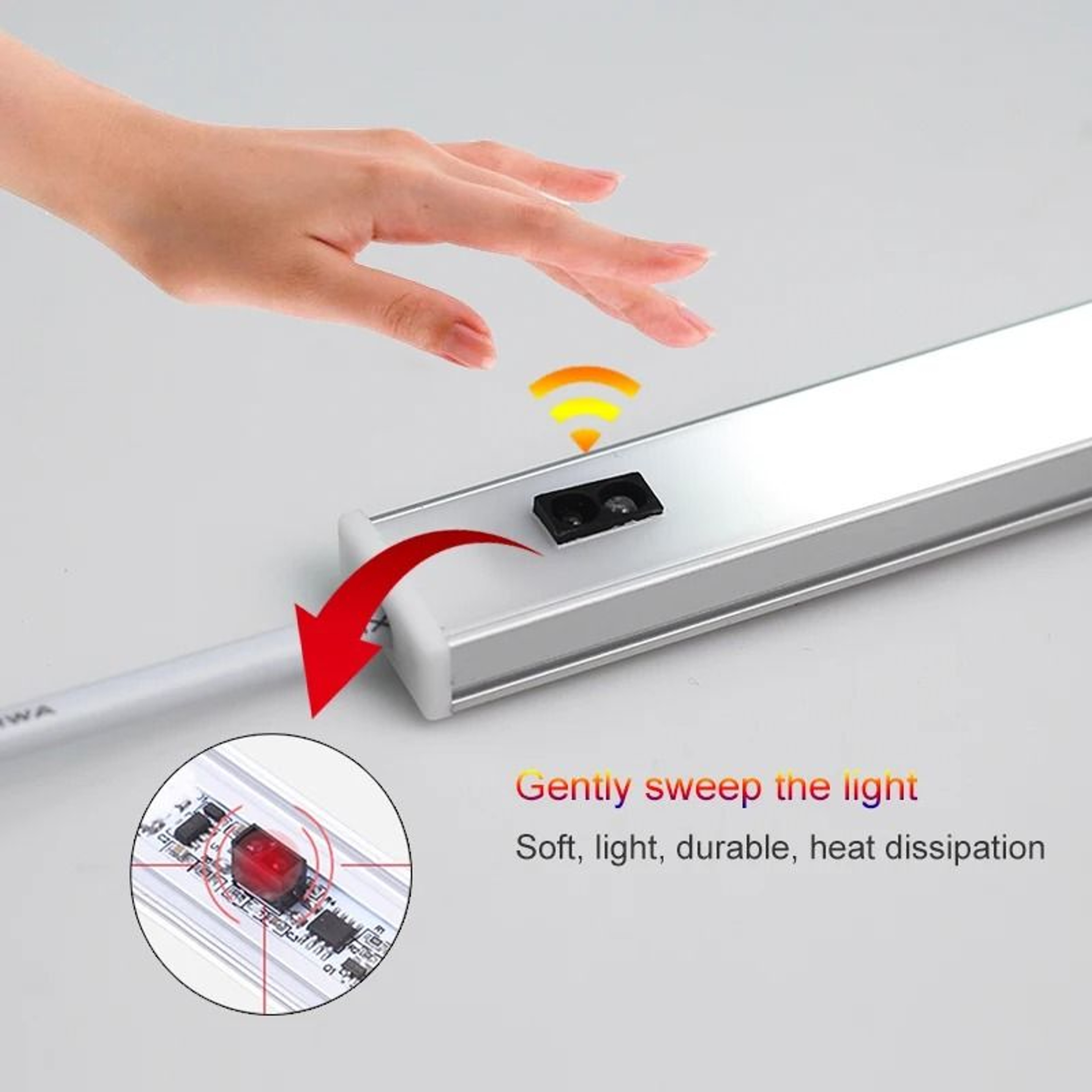 Touchless Kitchen Cabinet Light 1