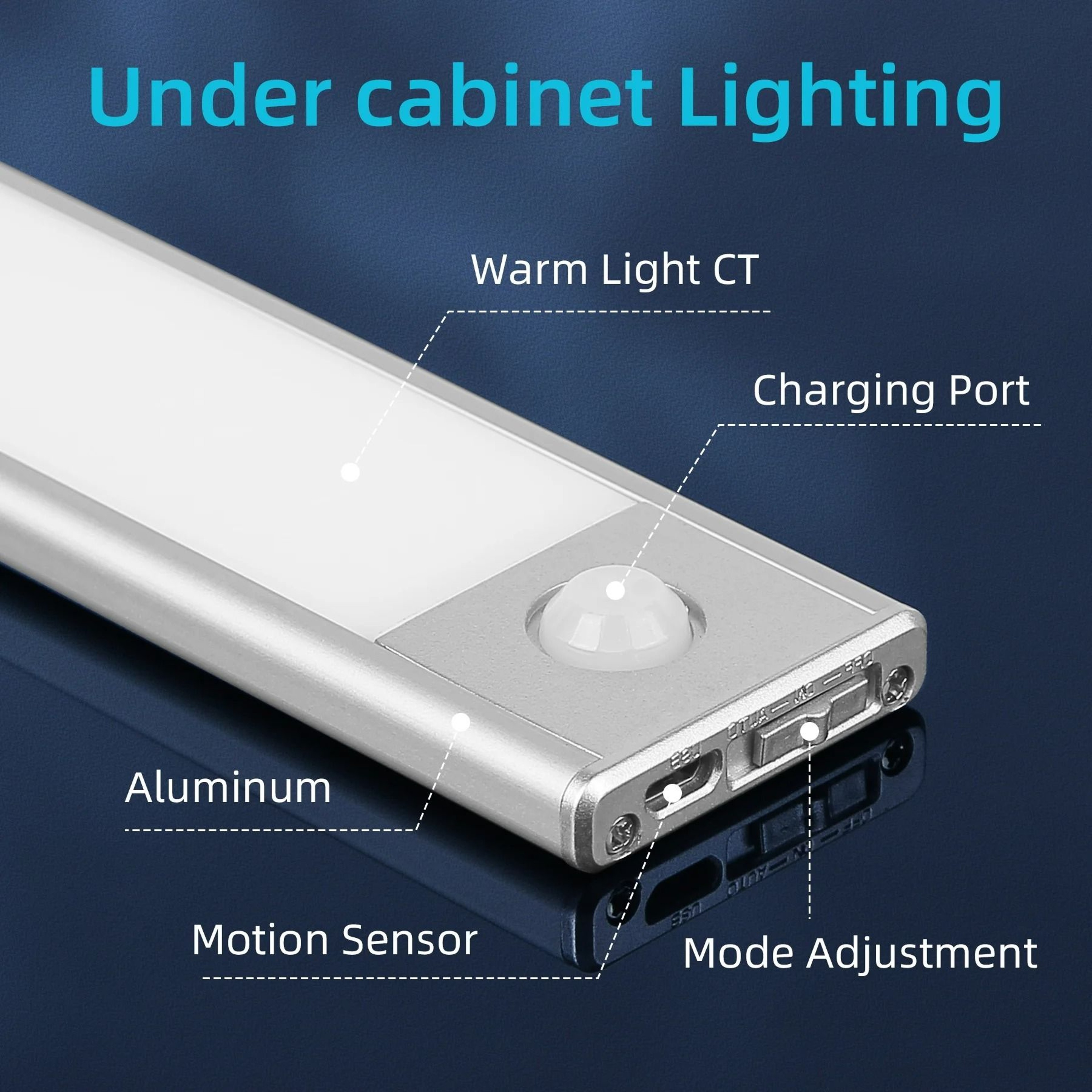 TriTone Slim Motion Cabinet Light 3
