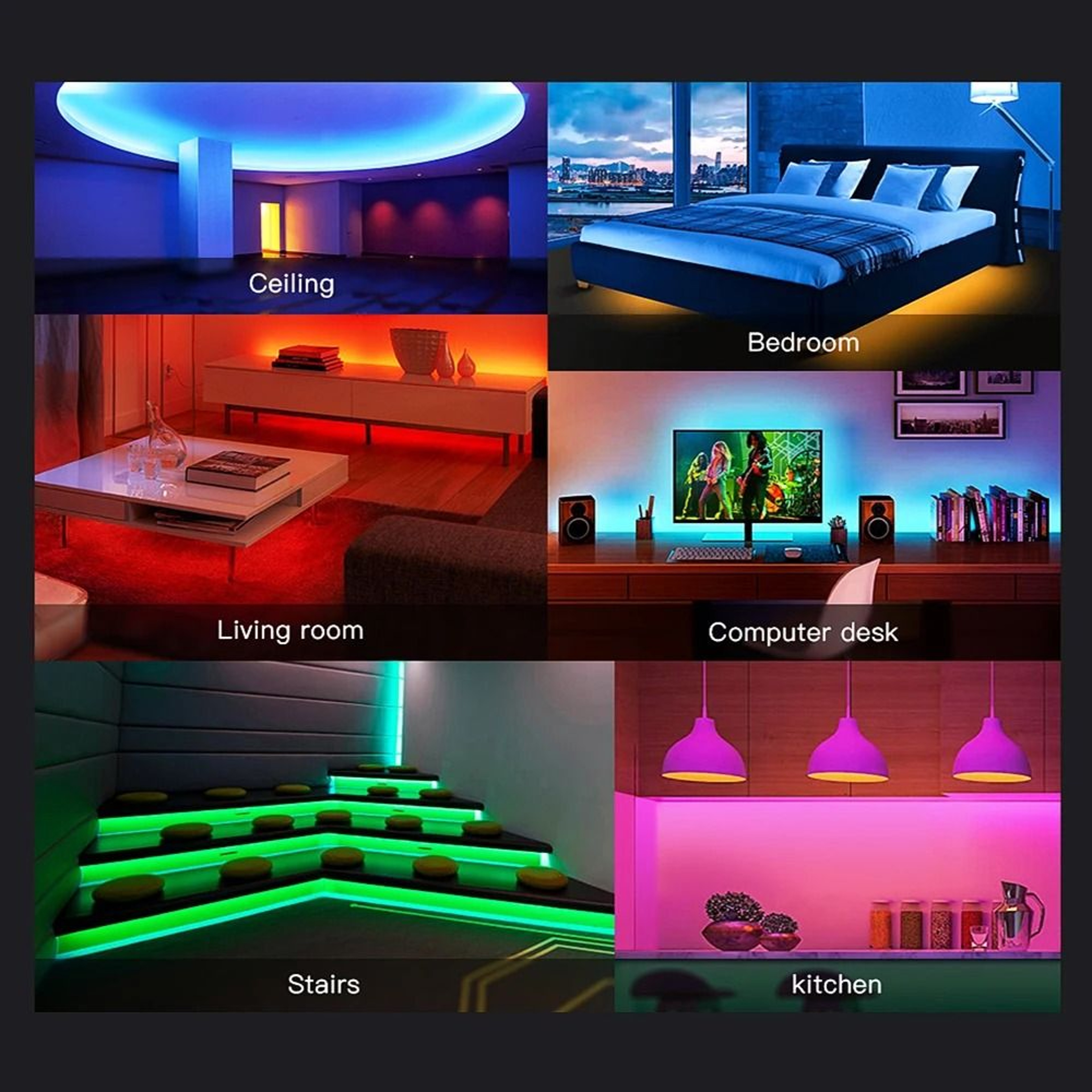 ColorFlow Dimmable COB Strip Light 5