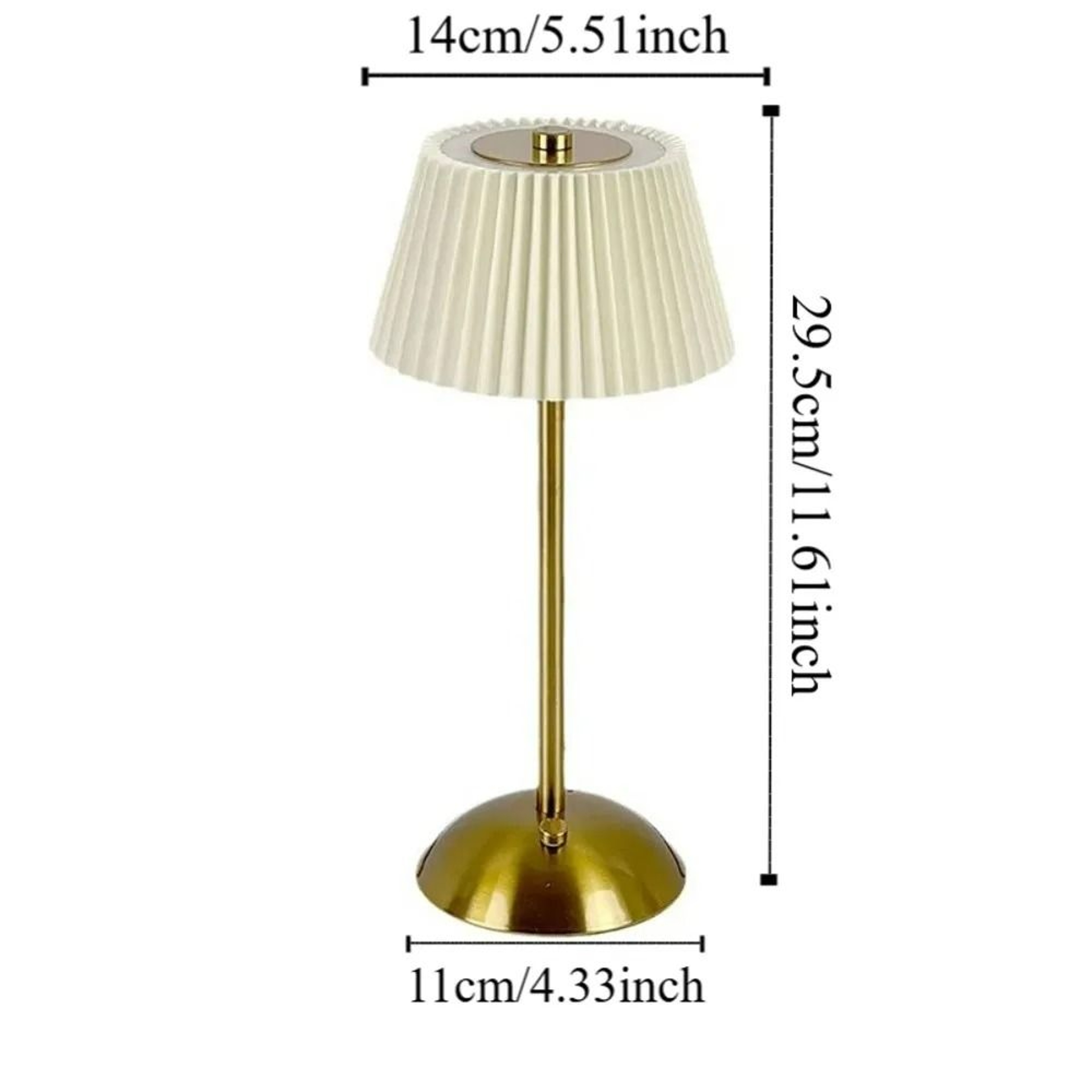 PleatGlow Touch Table Lamp 6