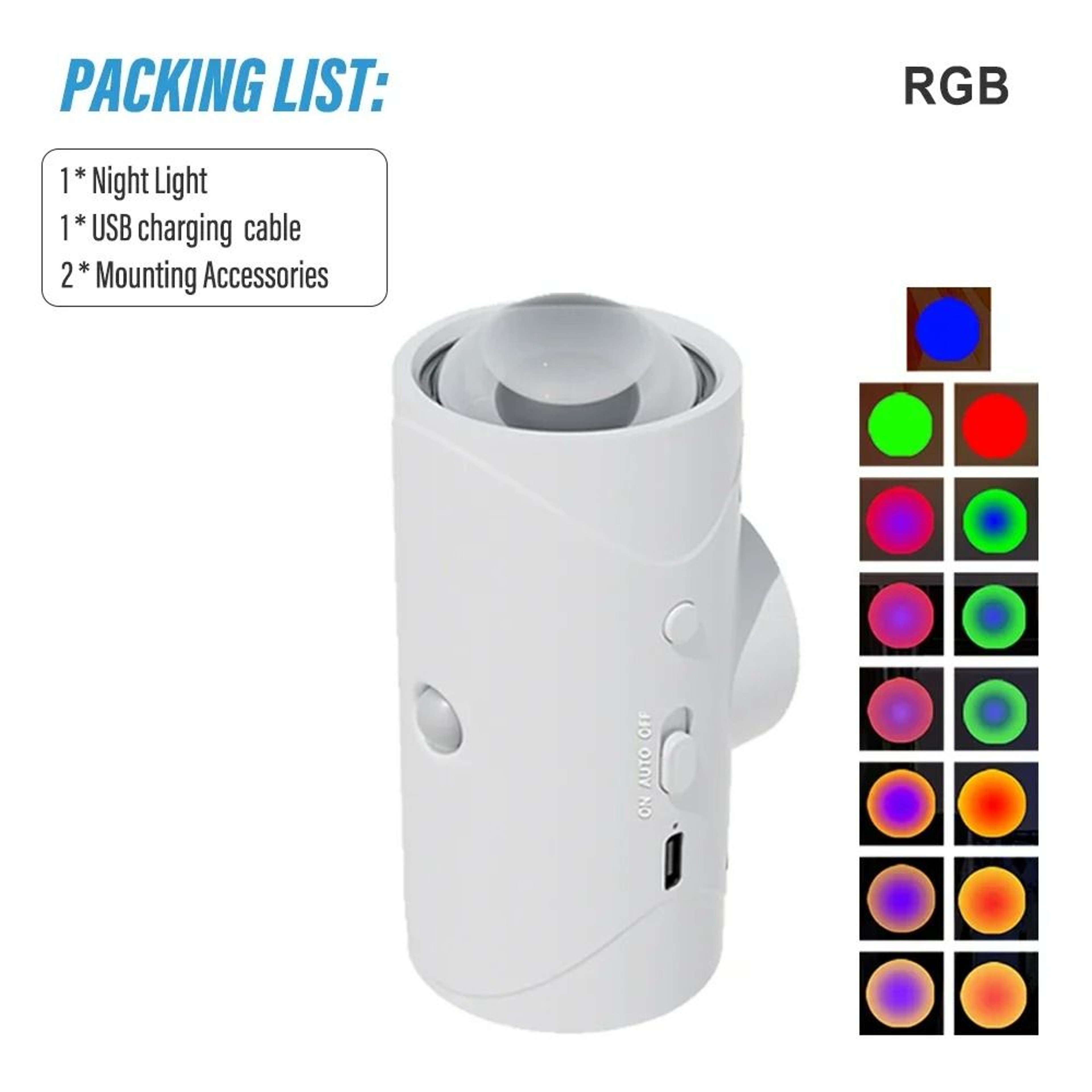 AuroraSense RGB Sunset Lamp 7