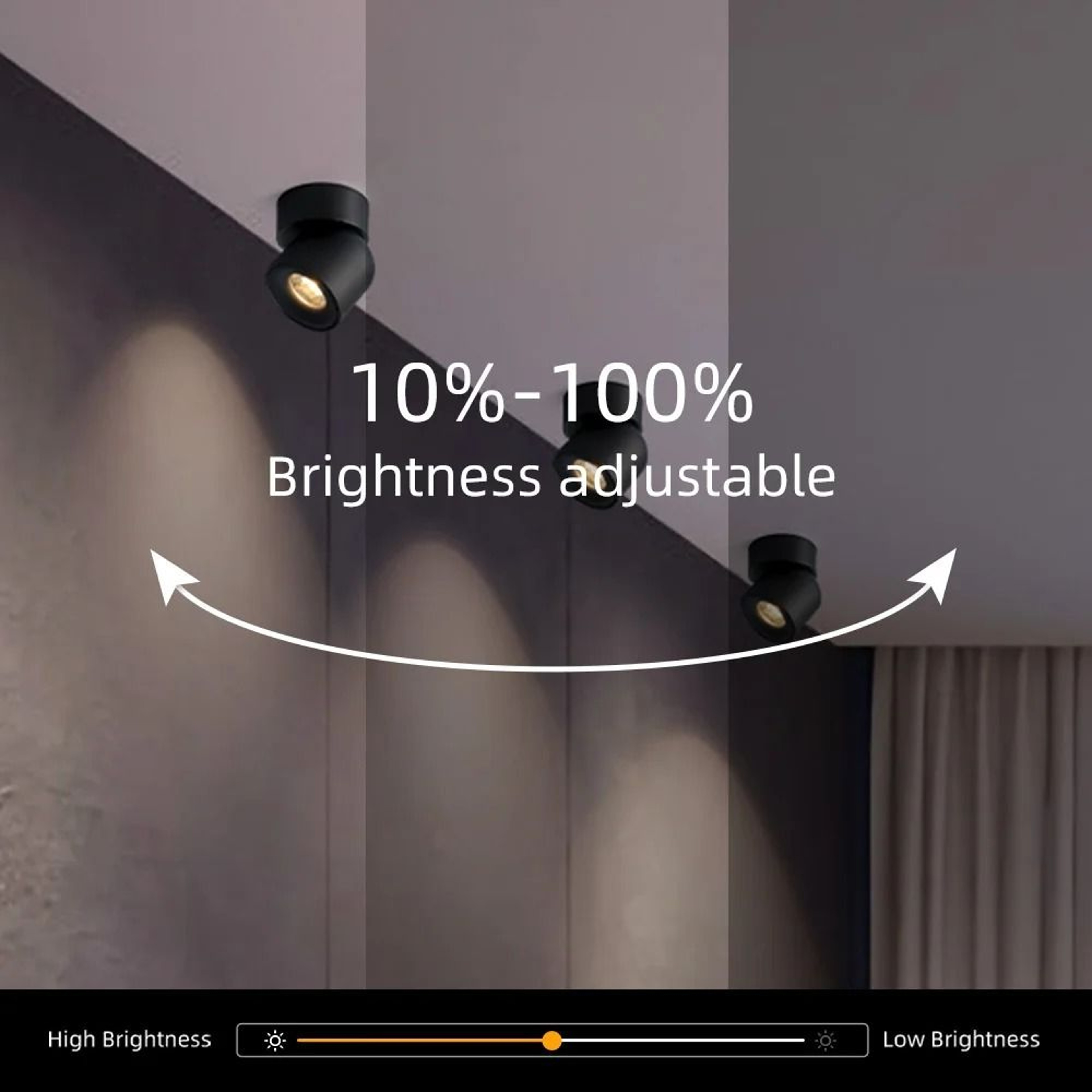 PivotGlow CRI97 Ceiling Spotlight 3