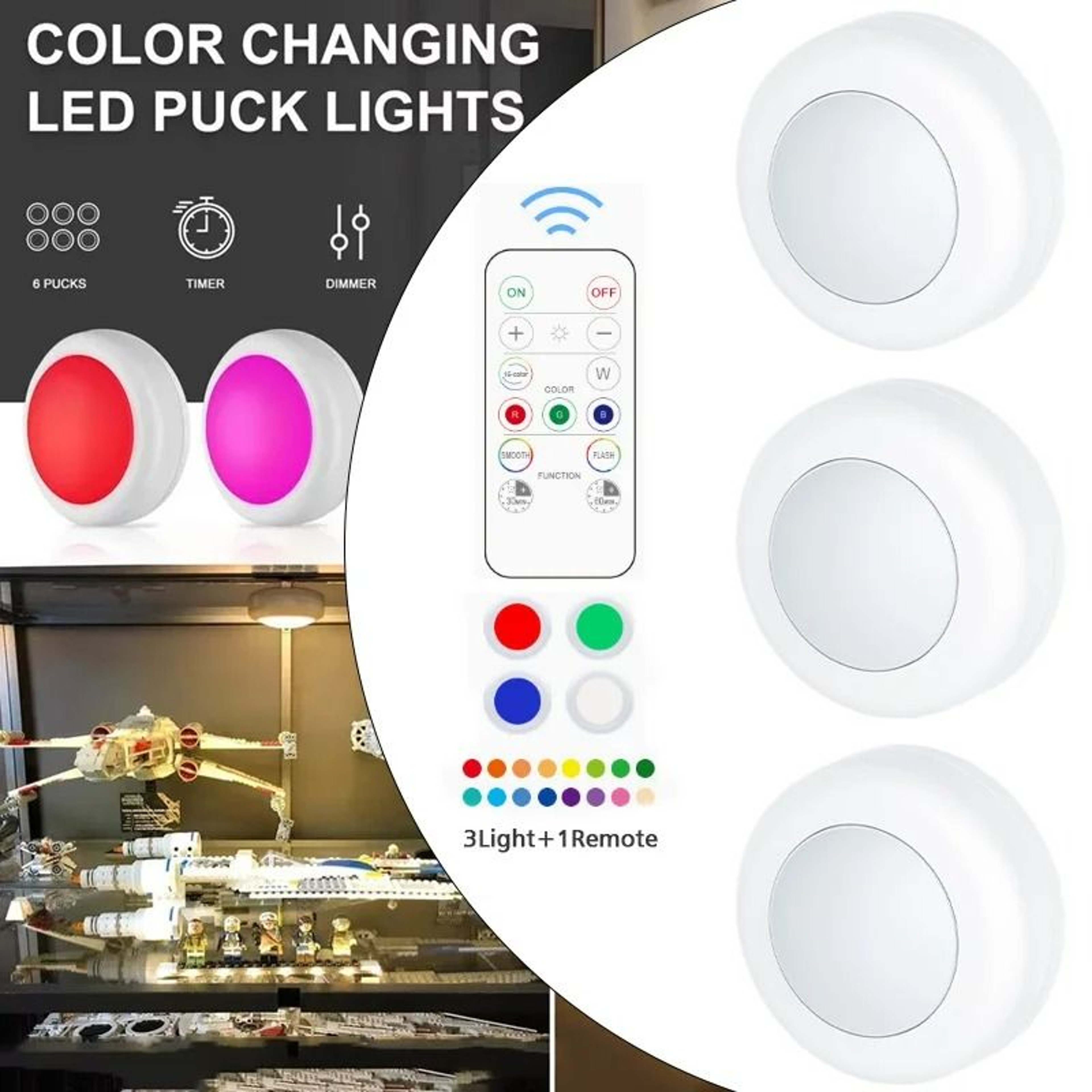 ColorBeam Remote Cabinet Lights 0