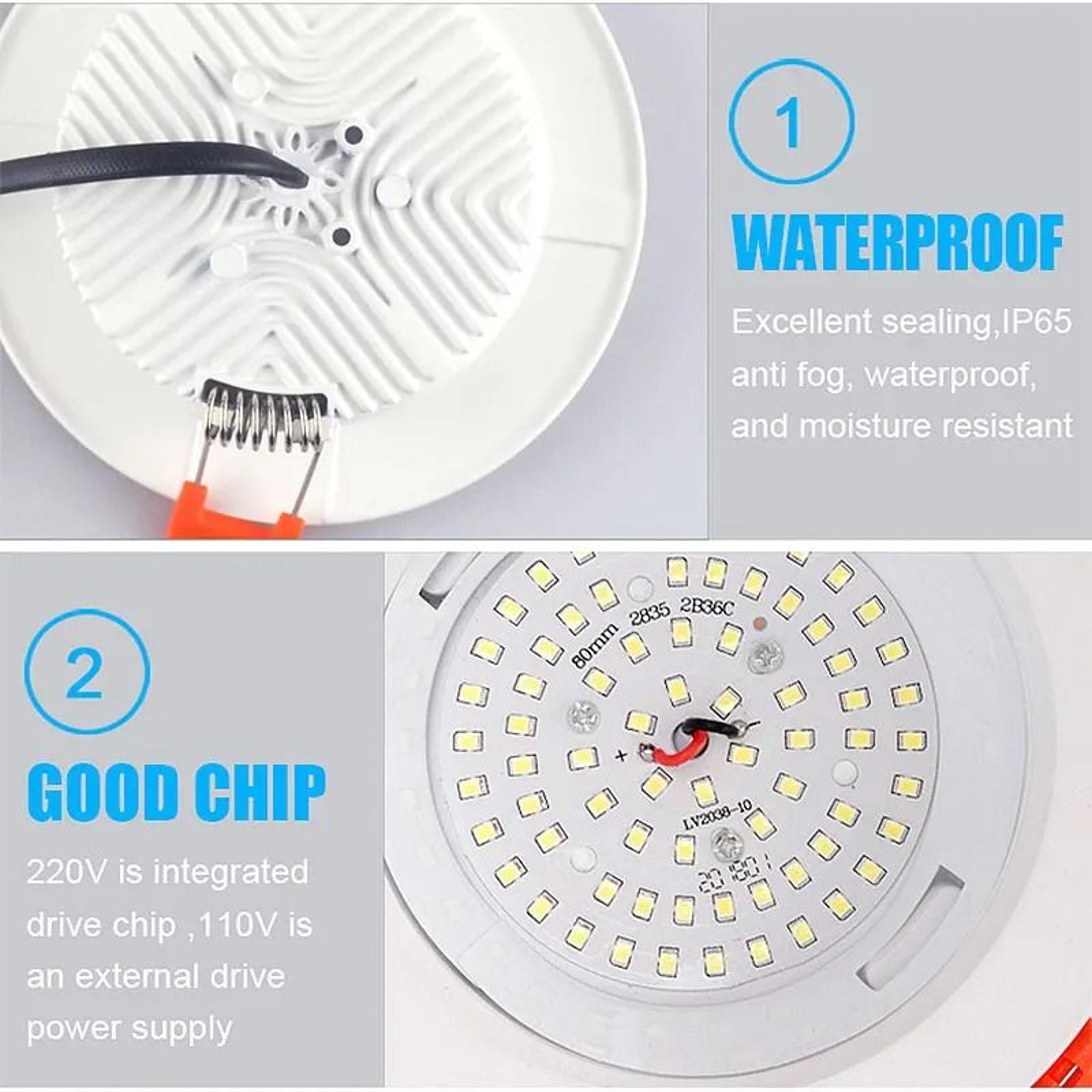 AquaBeam Waterproof Recessed Downlight 5