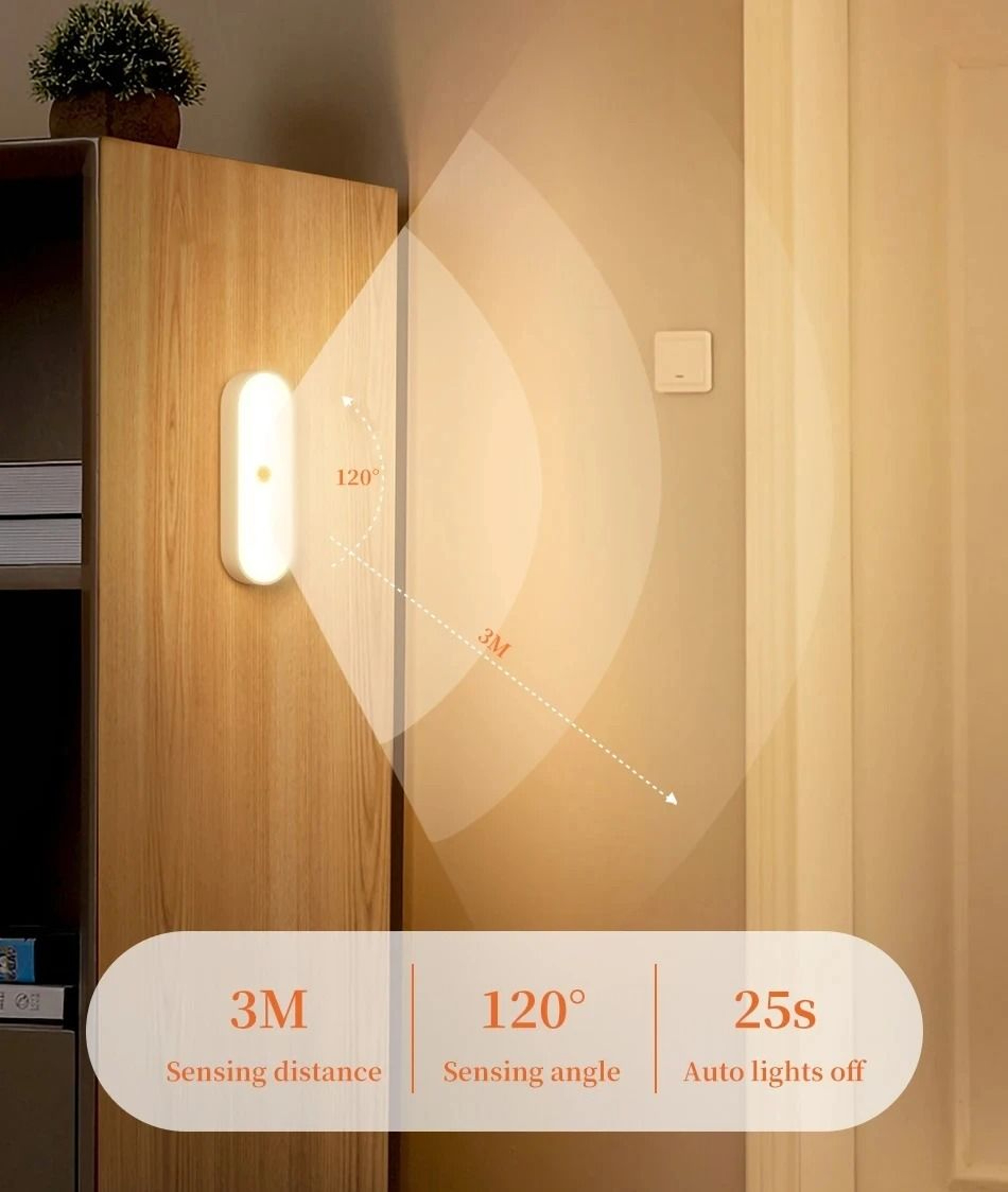 LumaEase Dimmable Sensor Light 3