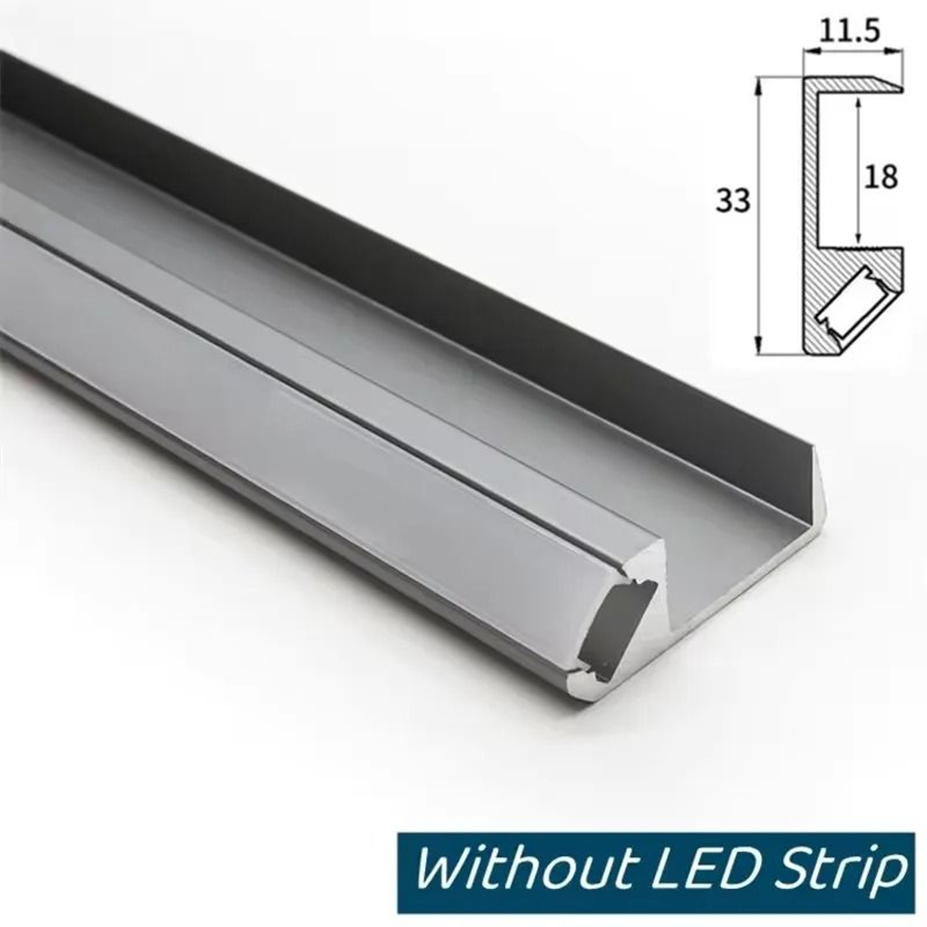AngleGlow Recessed Shelf Light 7