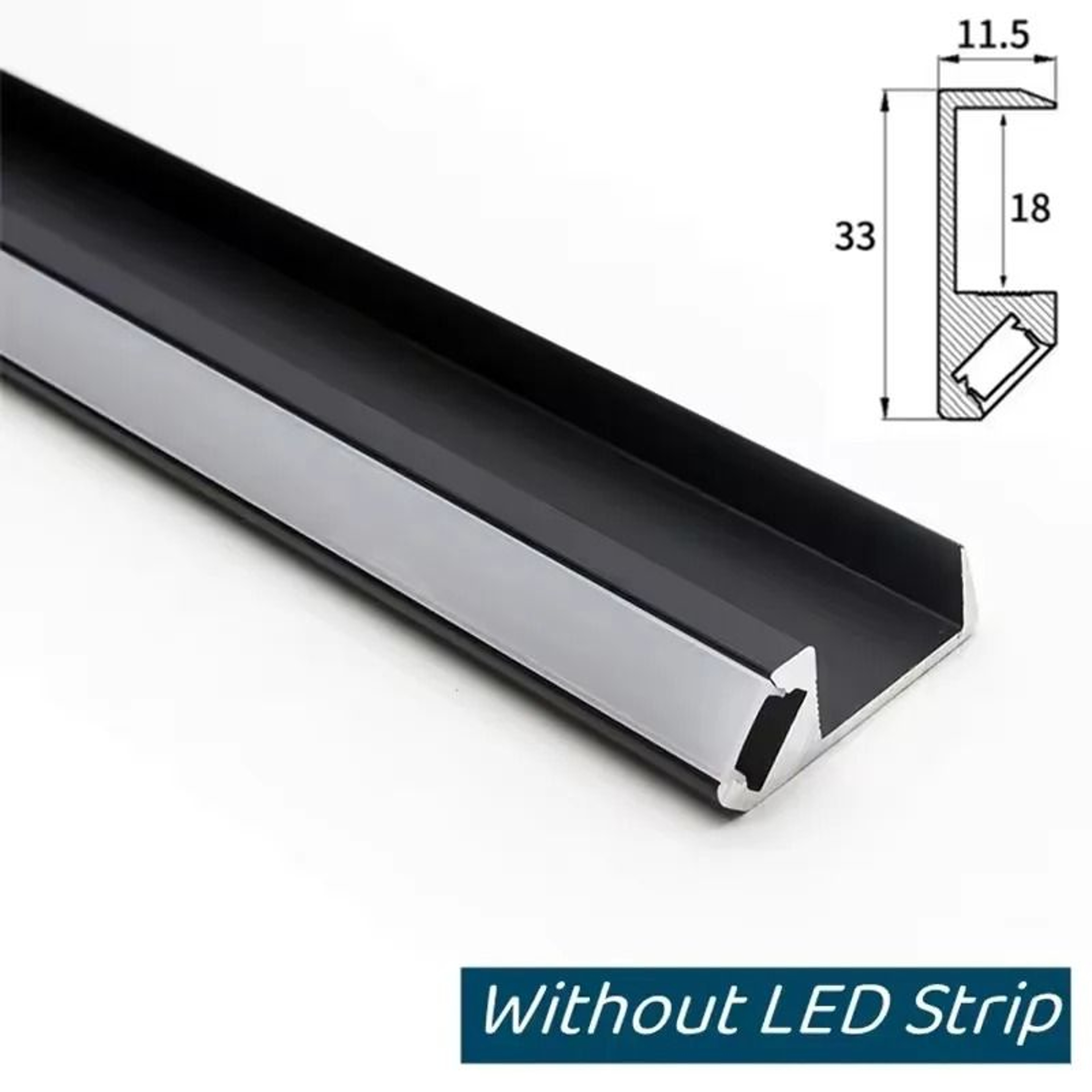 AngleGlow Recessed Shelf Light 8