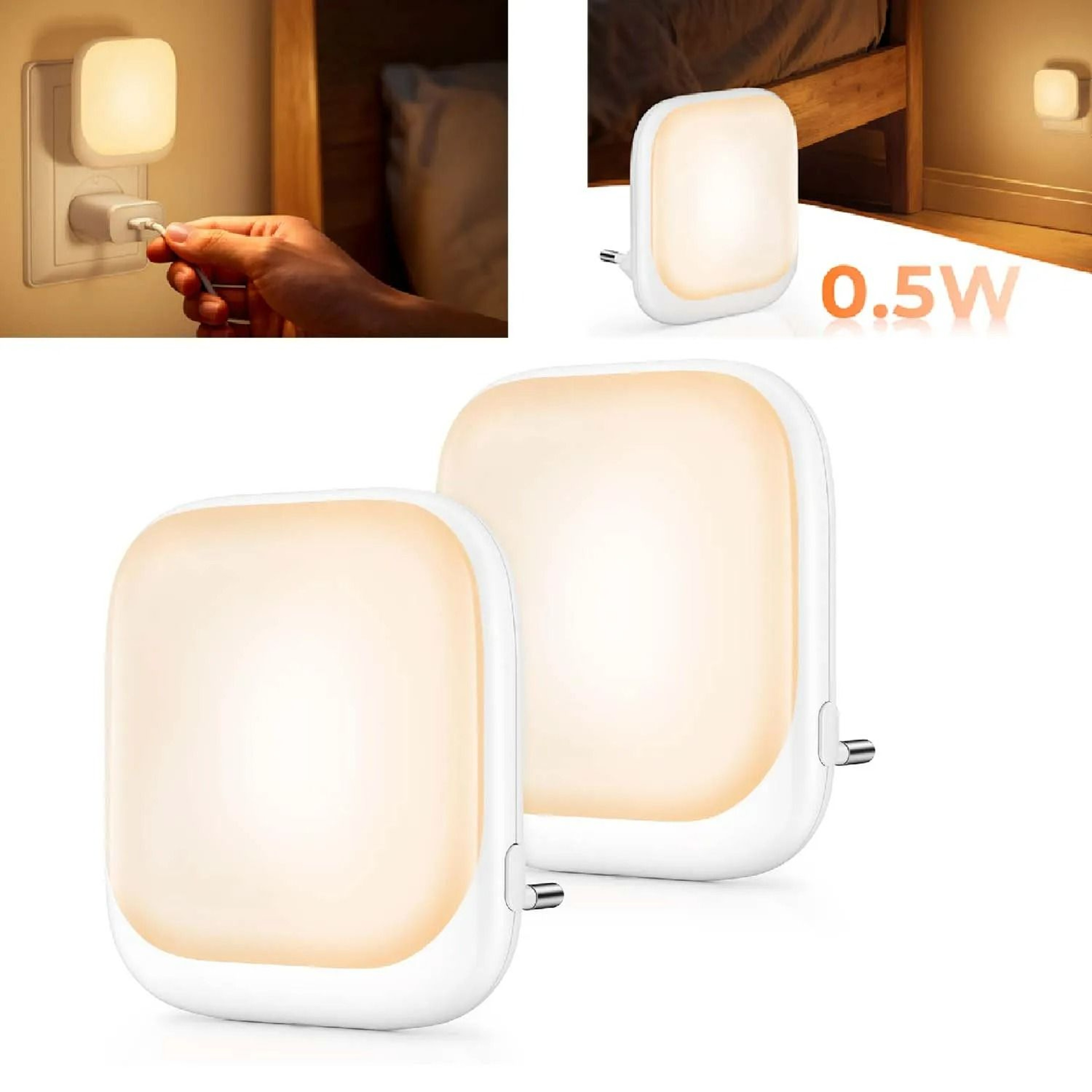 DreamGlow Twilight Sensor Night Light 0