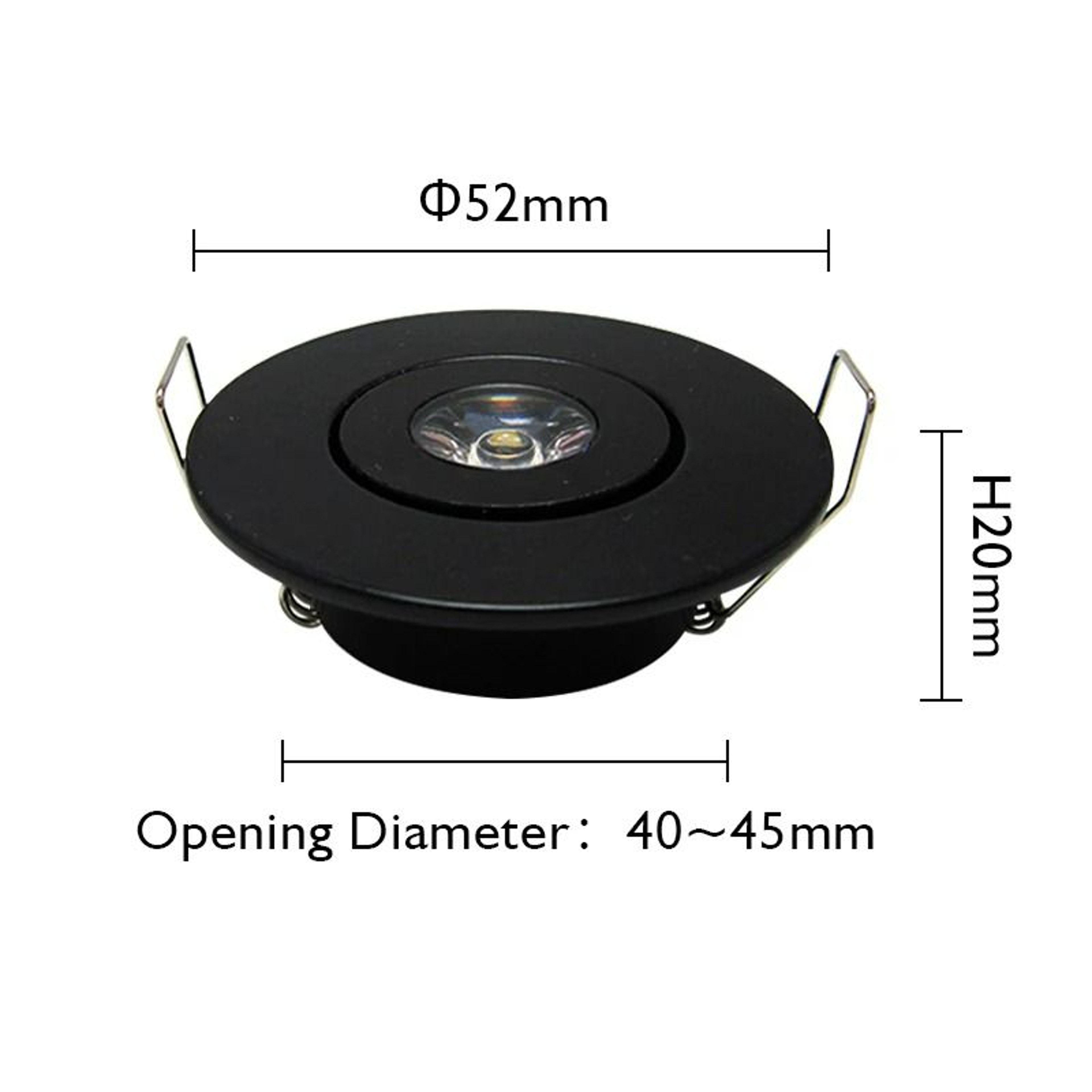 MiniBeam Recessed Spotlight Six Pack 6