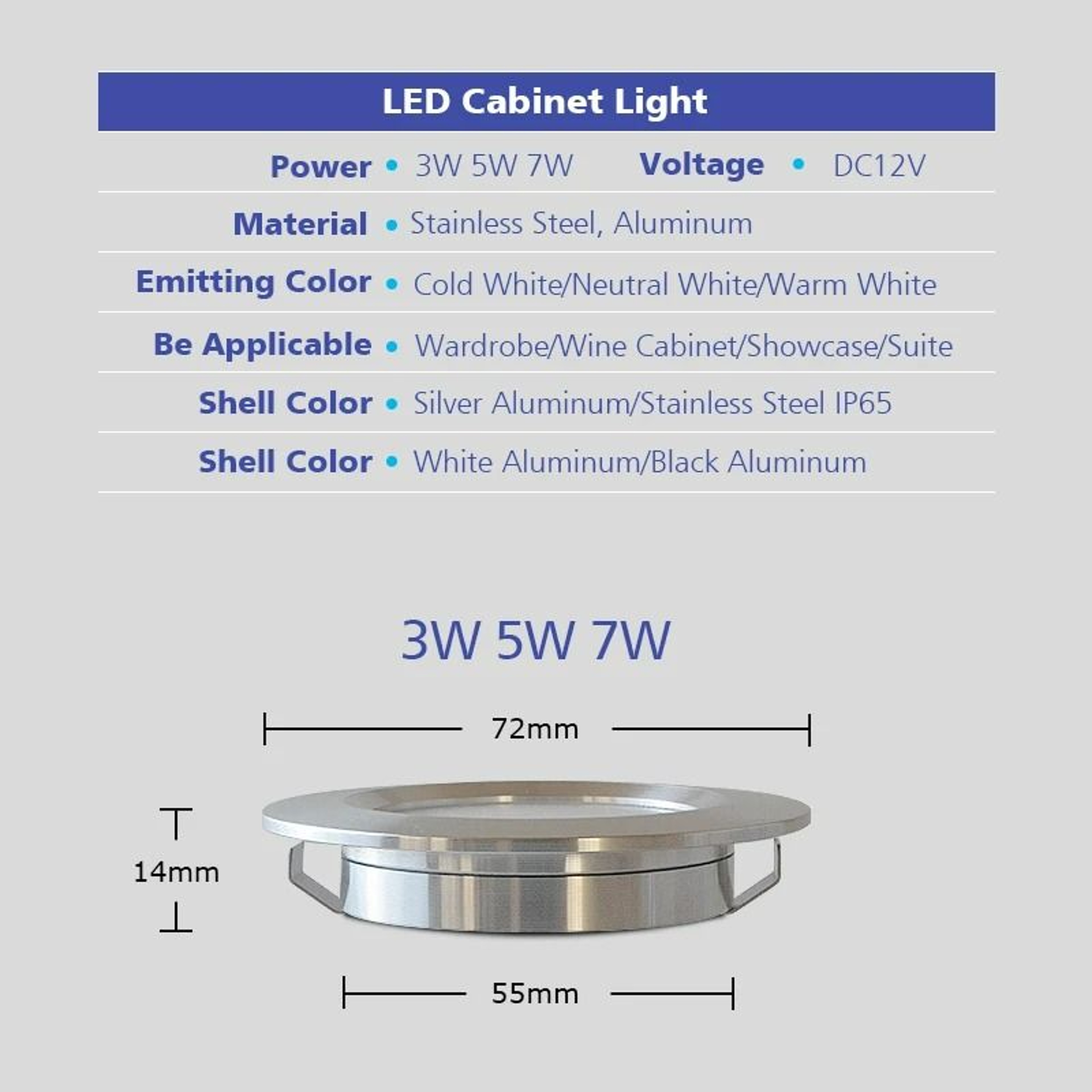 WeatherBeam Mini Waterproof Downlight 1