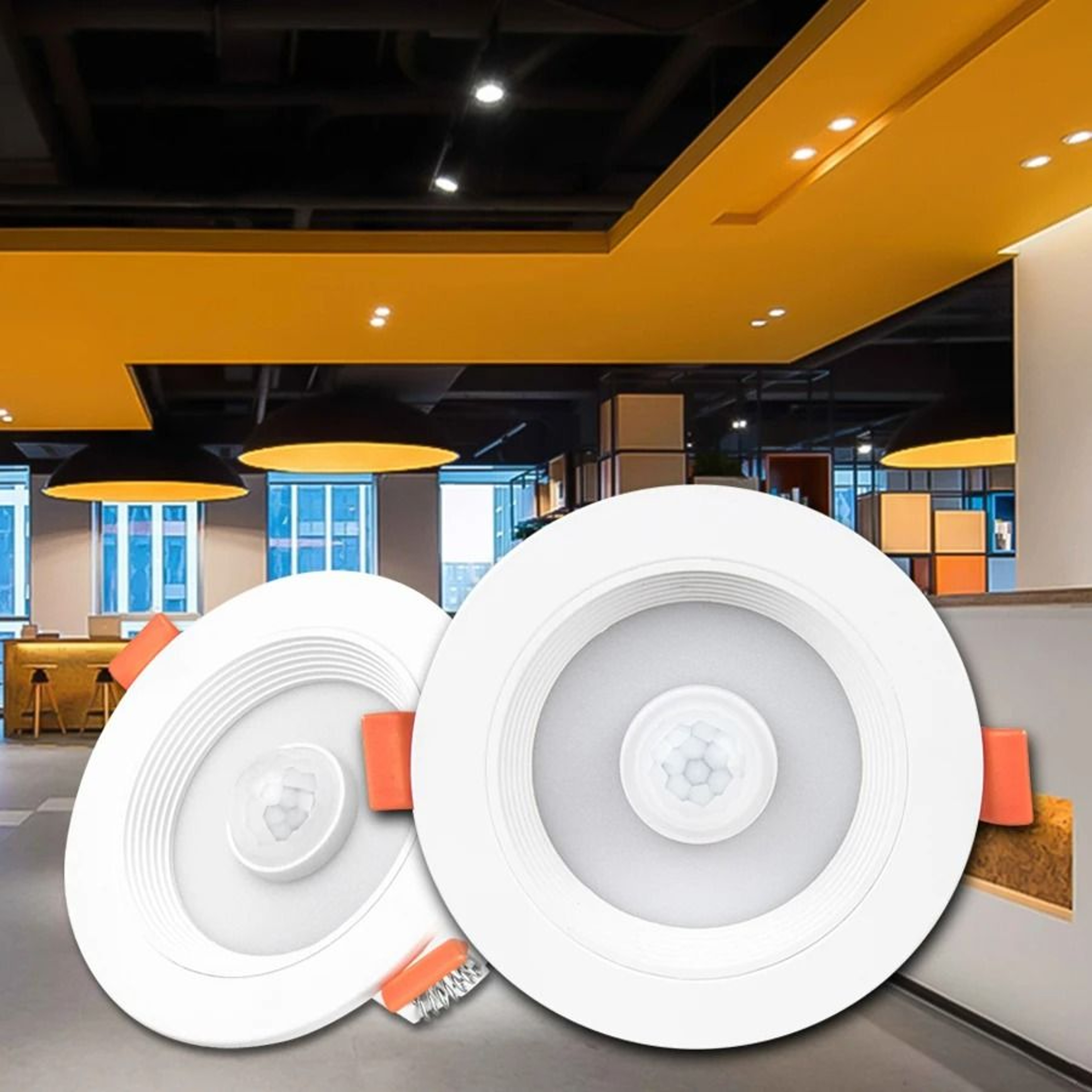 AutoRay PIR Sensor Ceiling Light 0