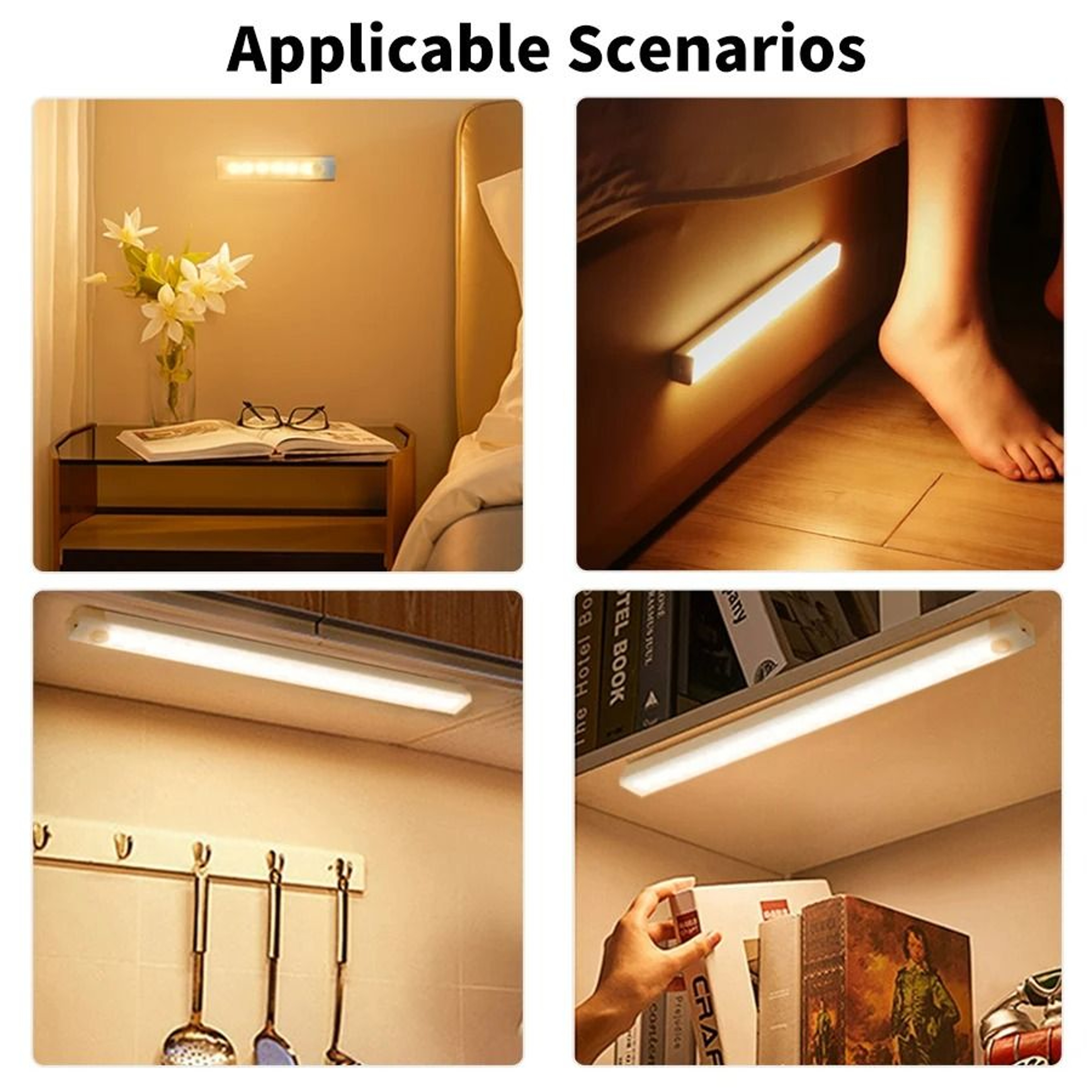 LumiGuard Rechargeable Motion Cabinet Light 5