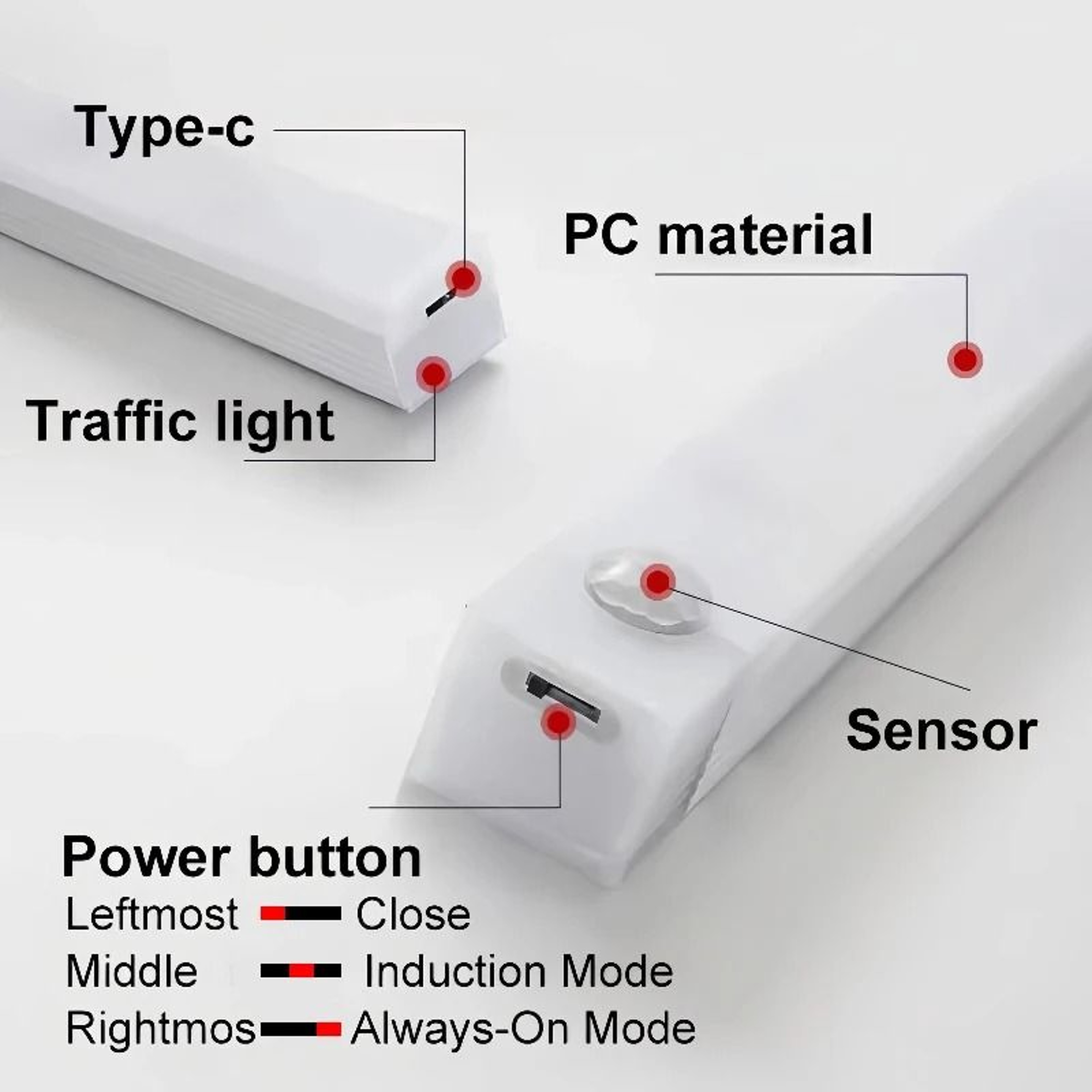 SenseBeam Rechargeable Bar Light 3