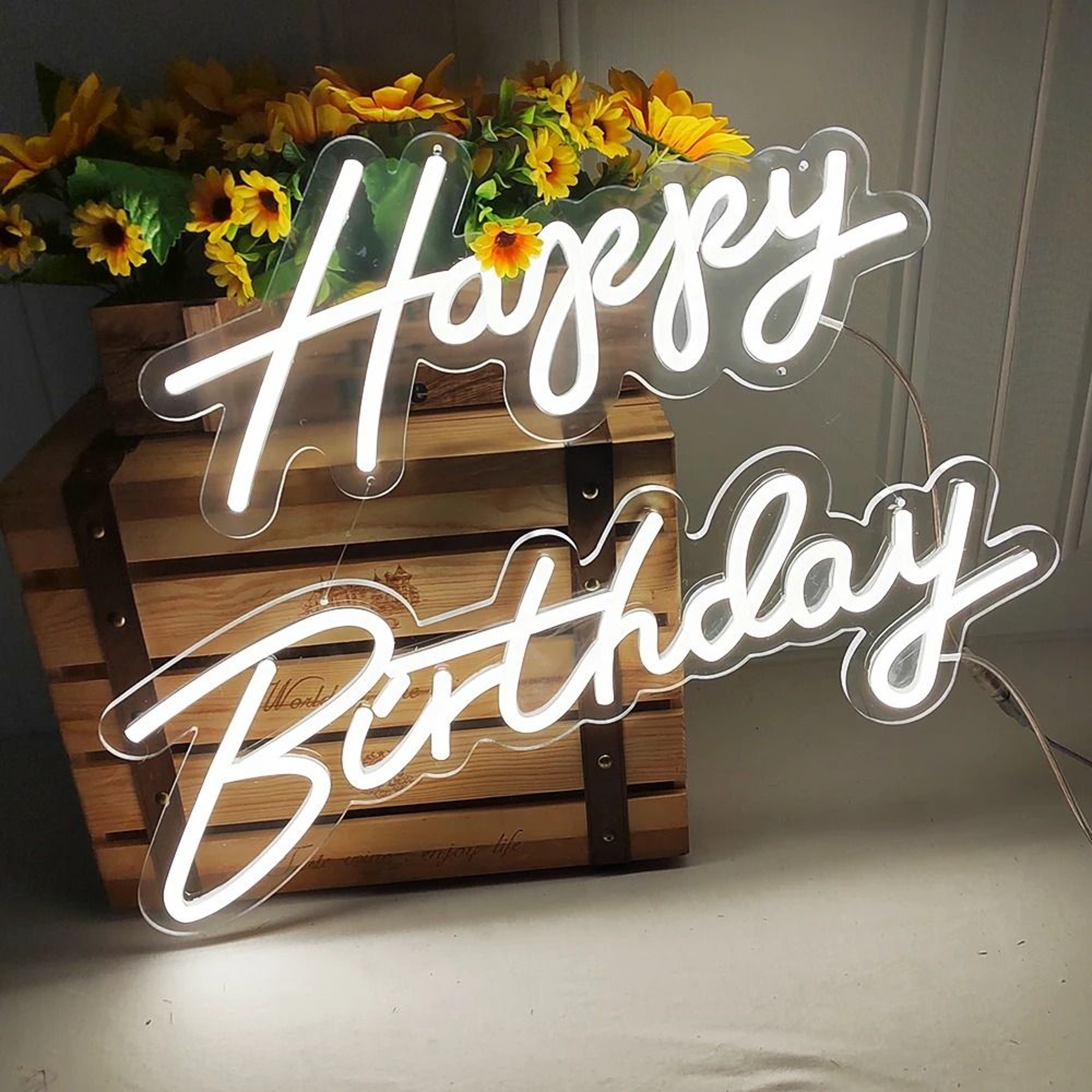 BirthdayWish Dimmable Neon Sign 5