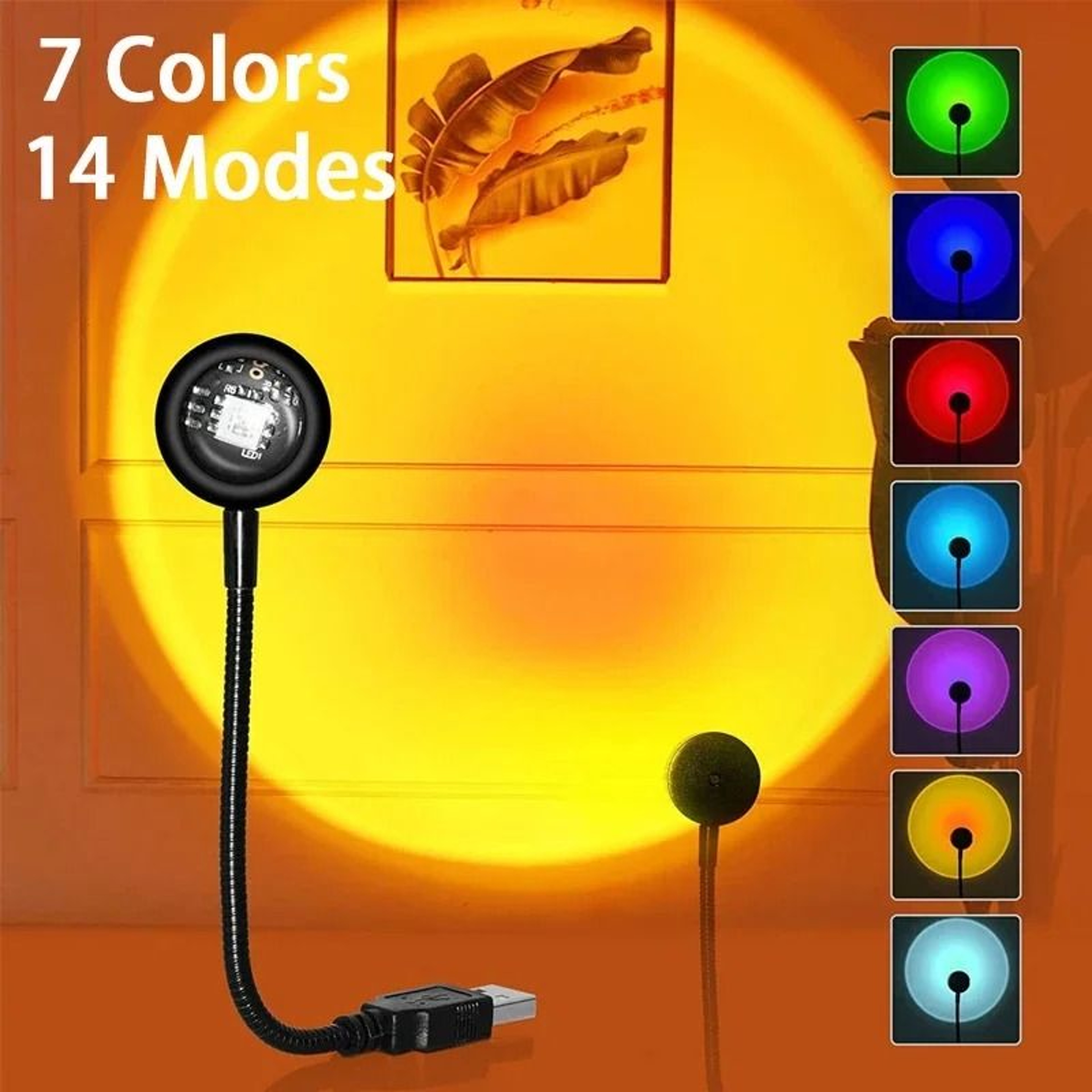 PrismDusk USB Sunset Projector 1