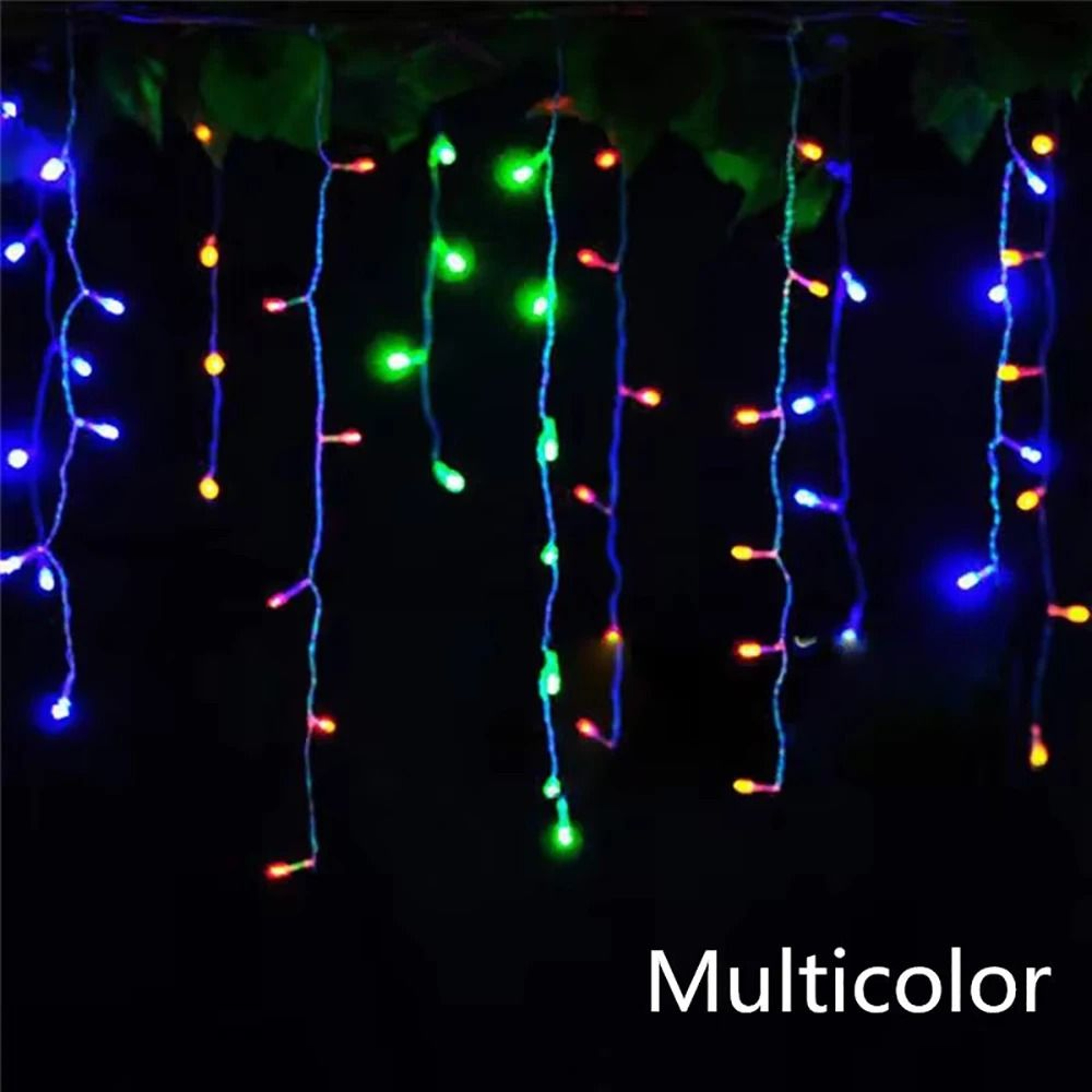 Everfrost Cascading Christmas Garland LED Icicle String Lights 12