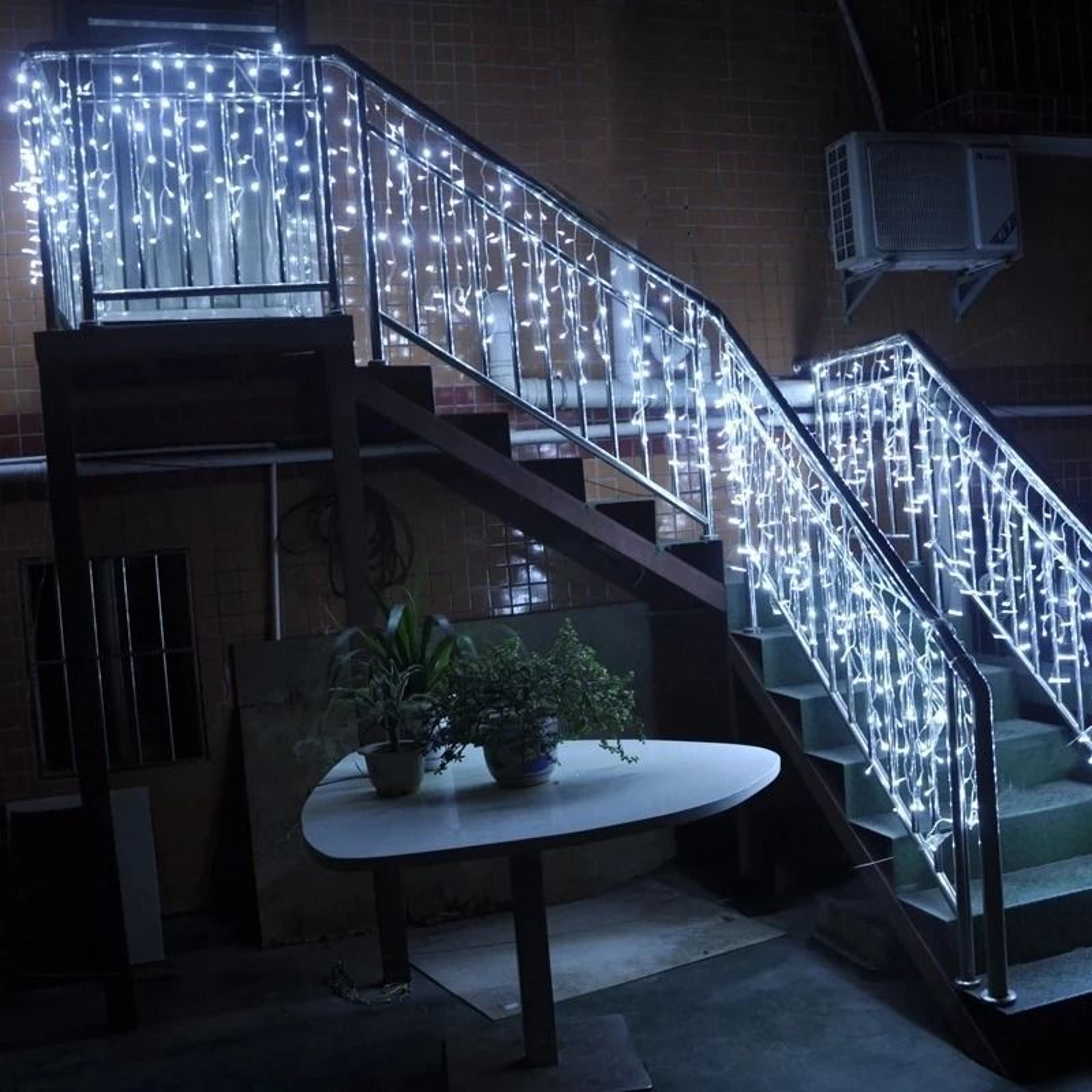 Waterfall LED Curtain Lights 4