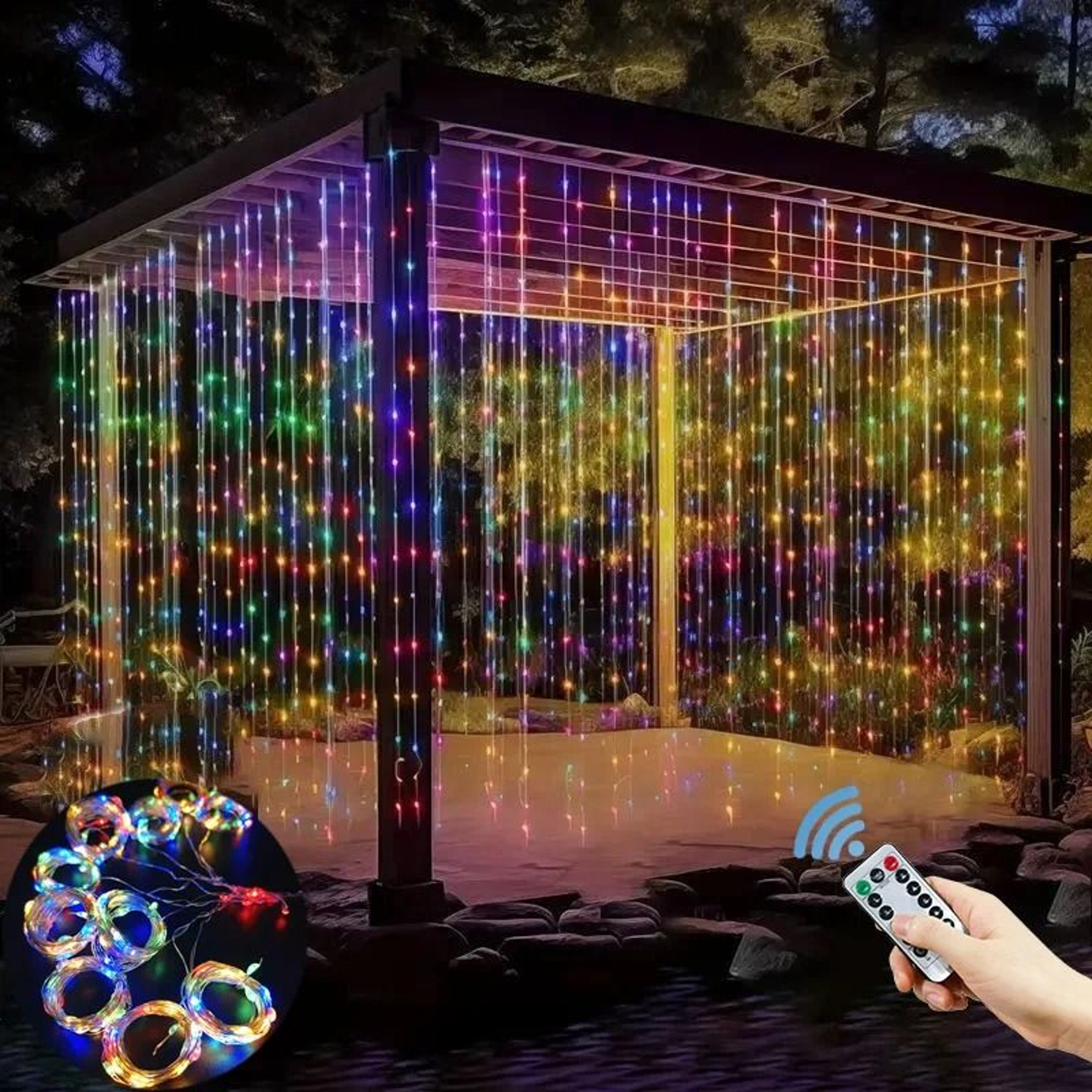 Glowfall USB Curtain Lights 7