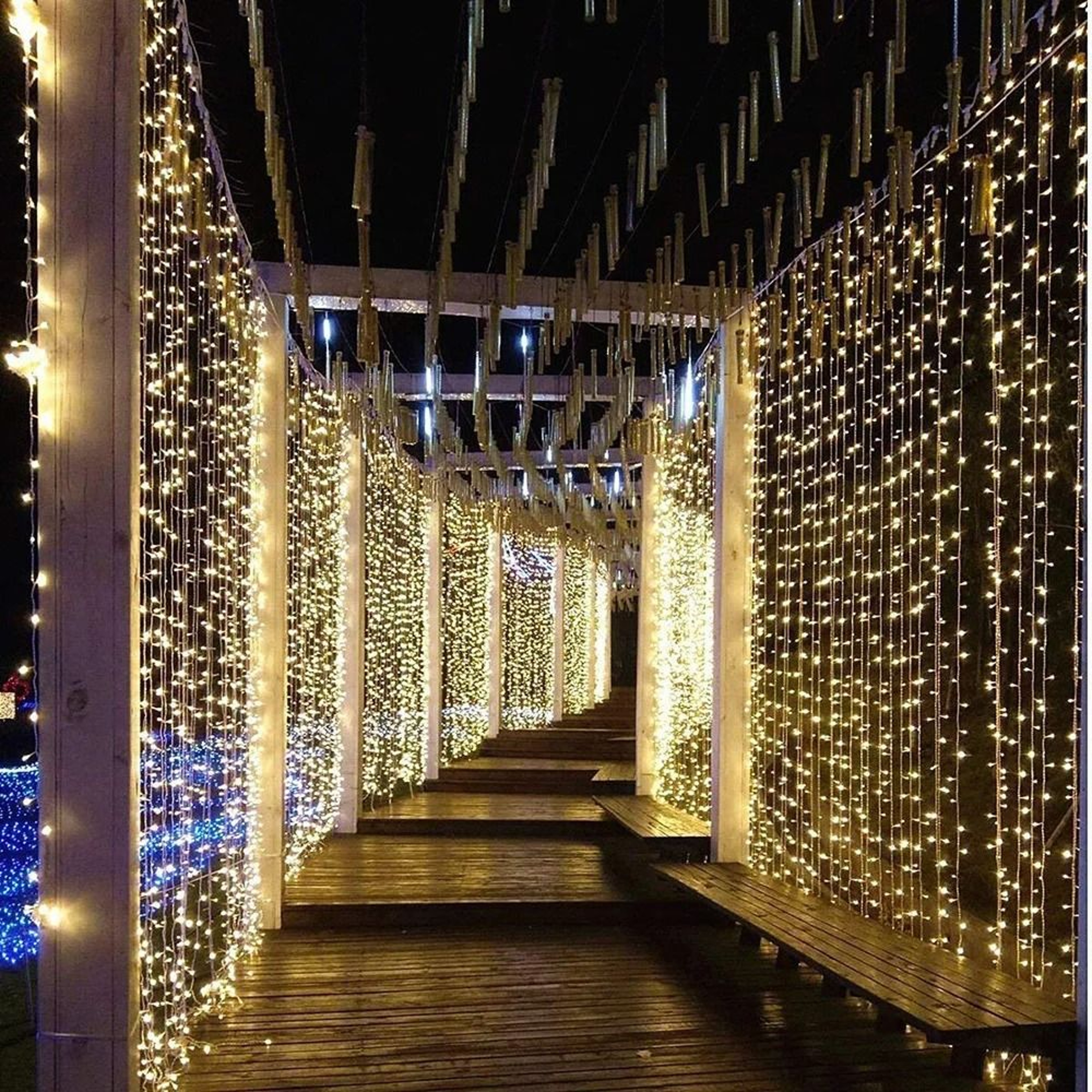 Festoon Connectable Curtain Lights 0