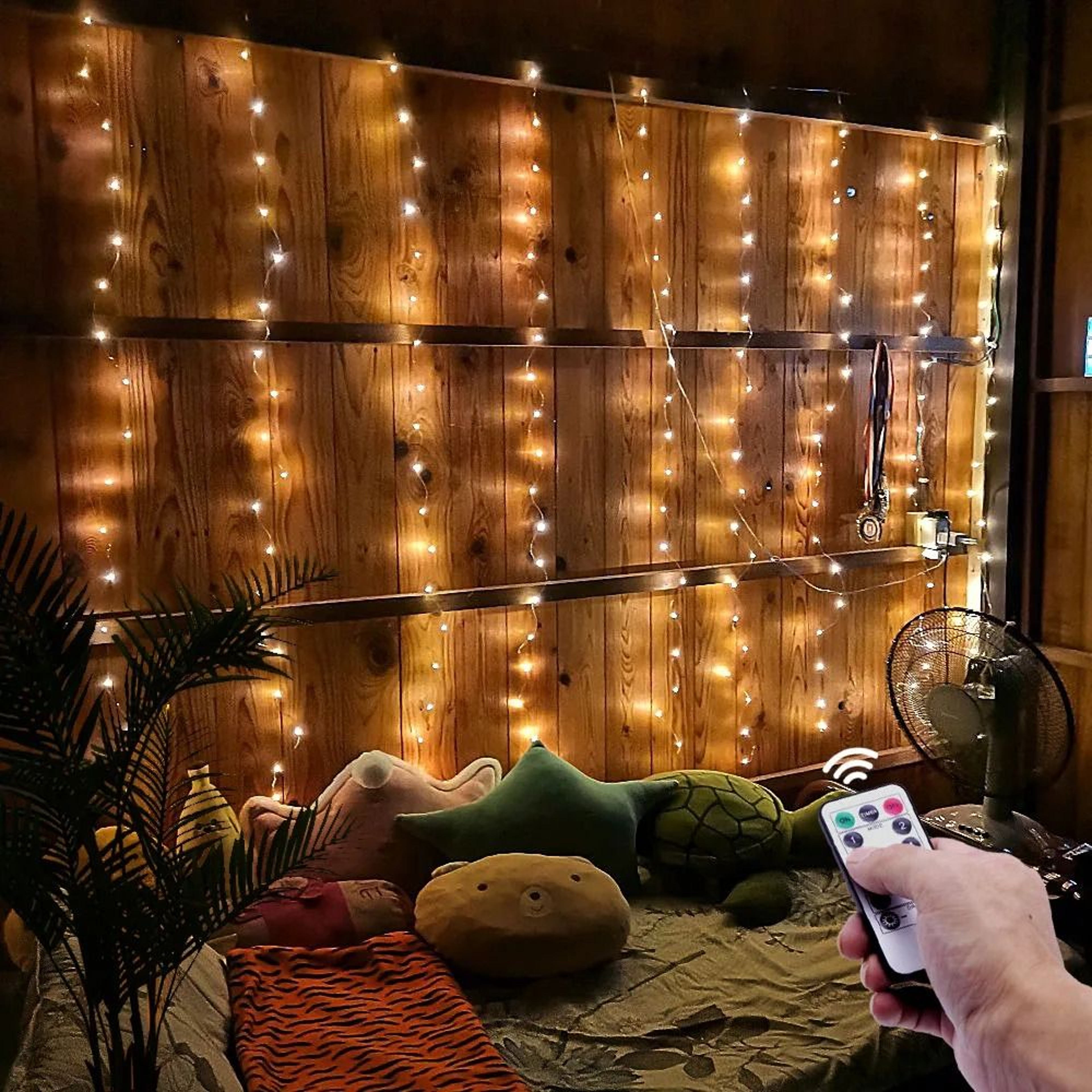 RomanceGlow Remote Curtain Lights 5