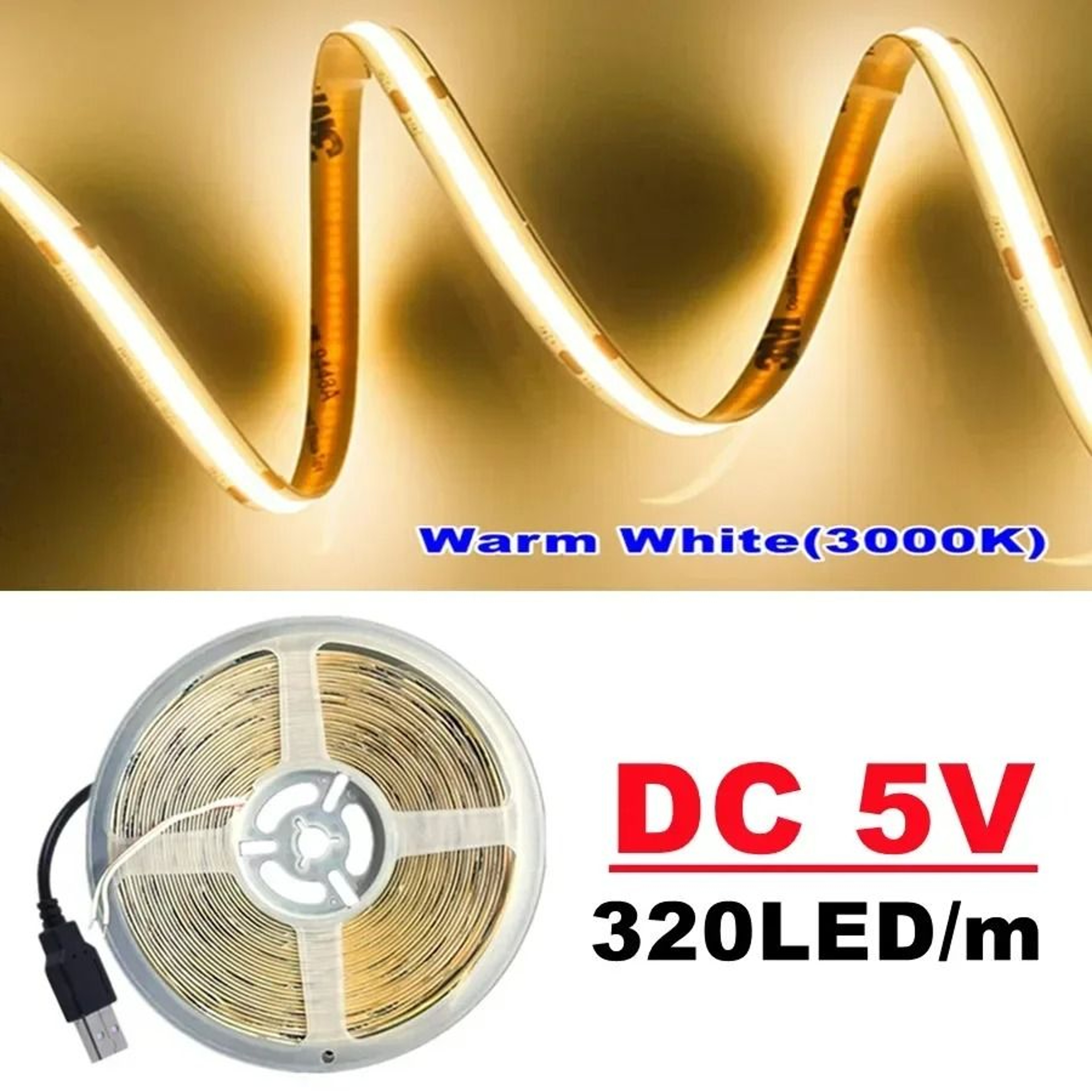 LumaFlex USB COB Light Strip 7