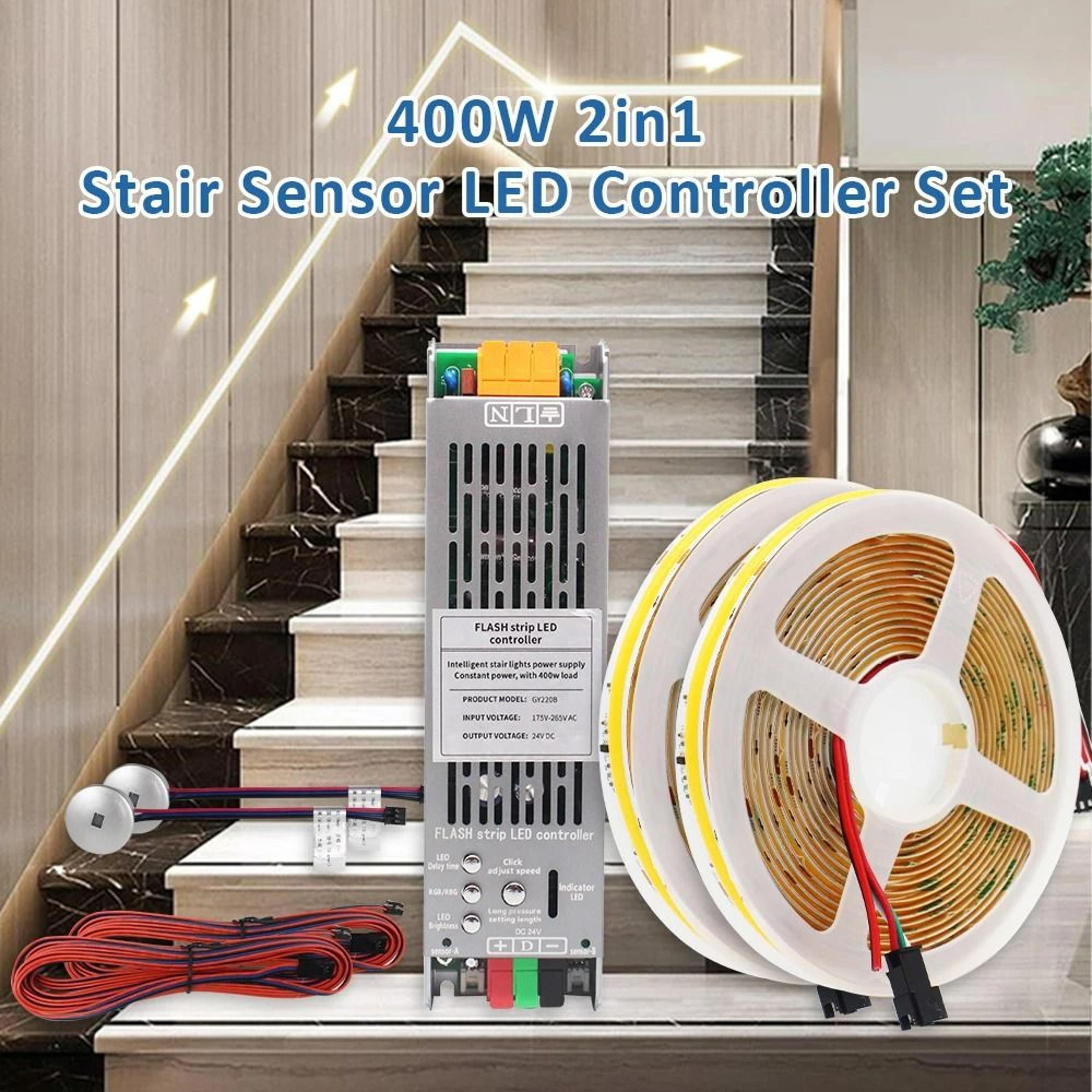FlowStep Motion Stair Lights 0