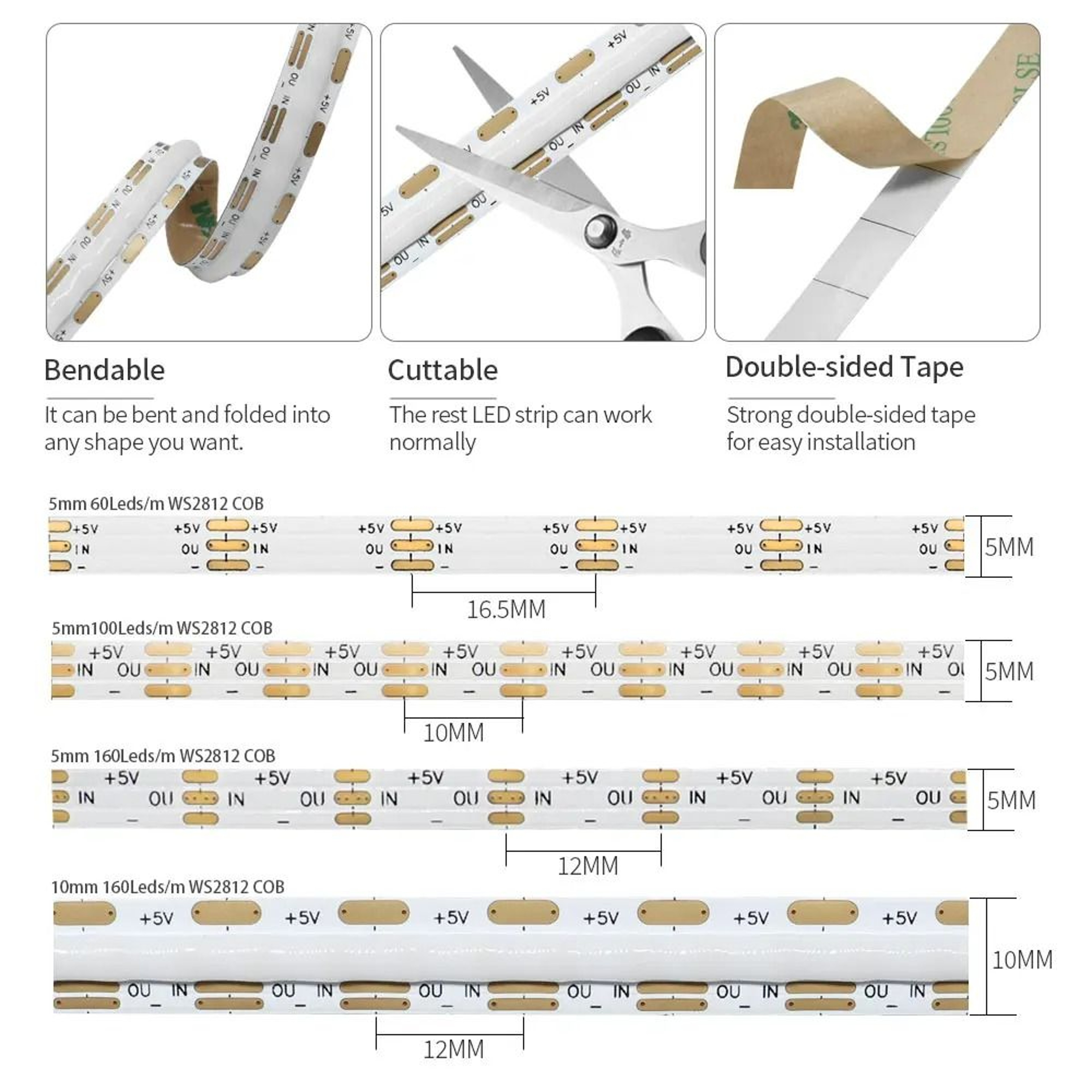 PixelFlow Addressable COB Strip 2