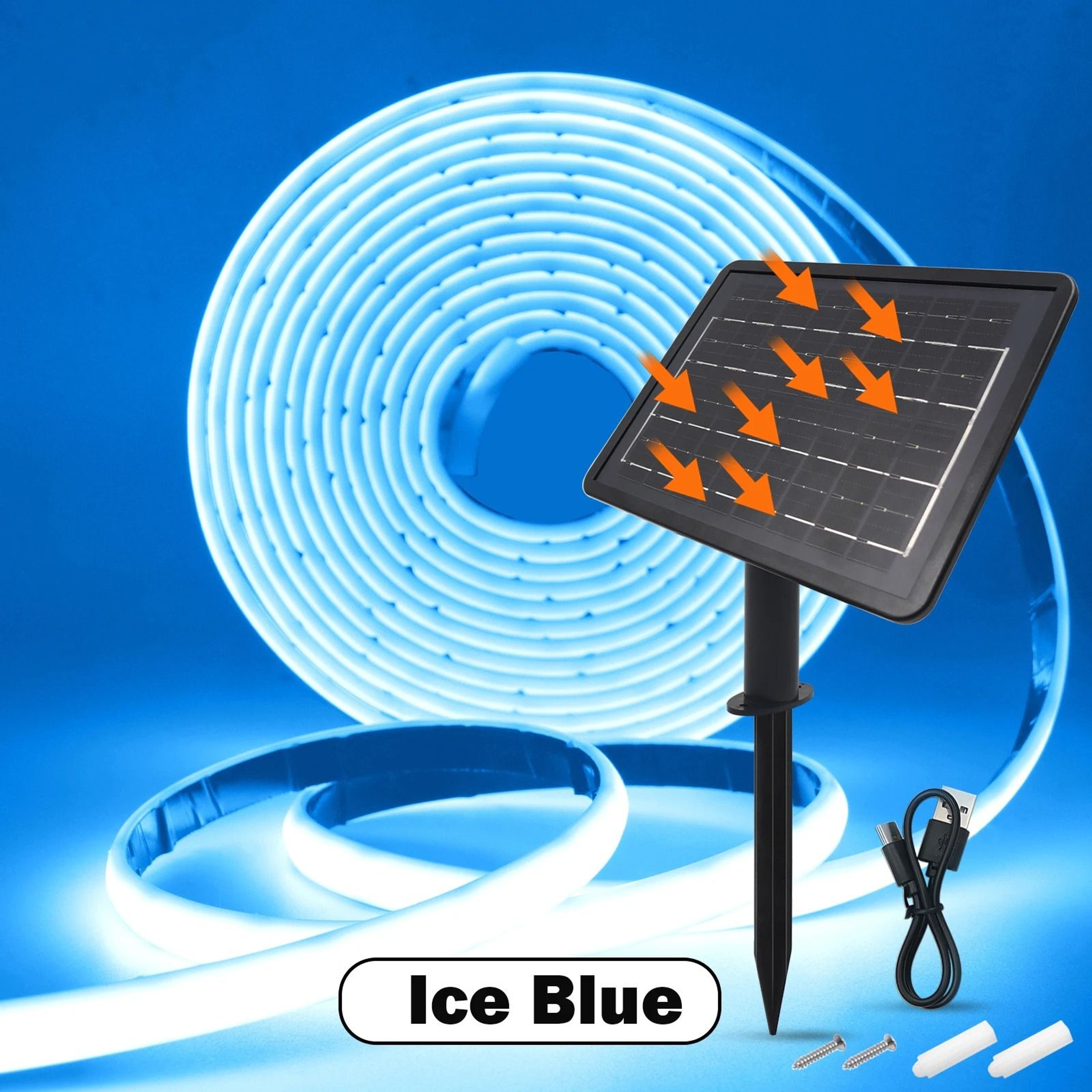 LumaRibbon Solar Neon Strip 13