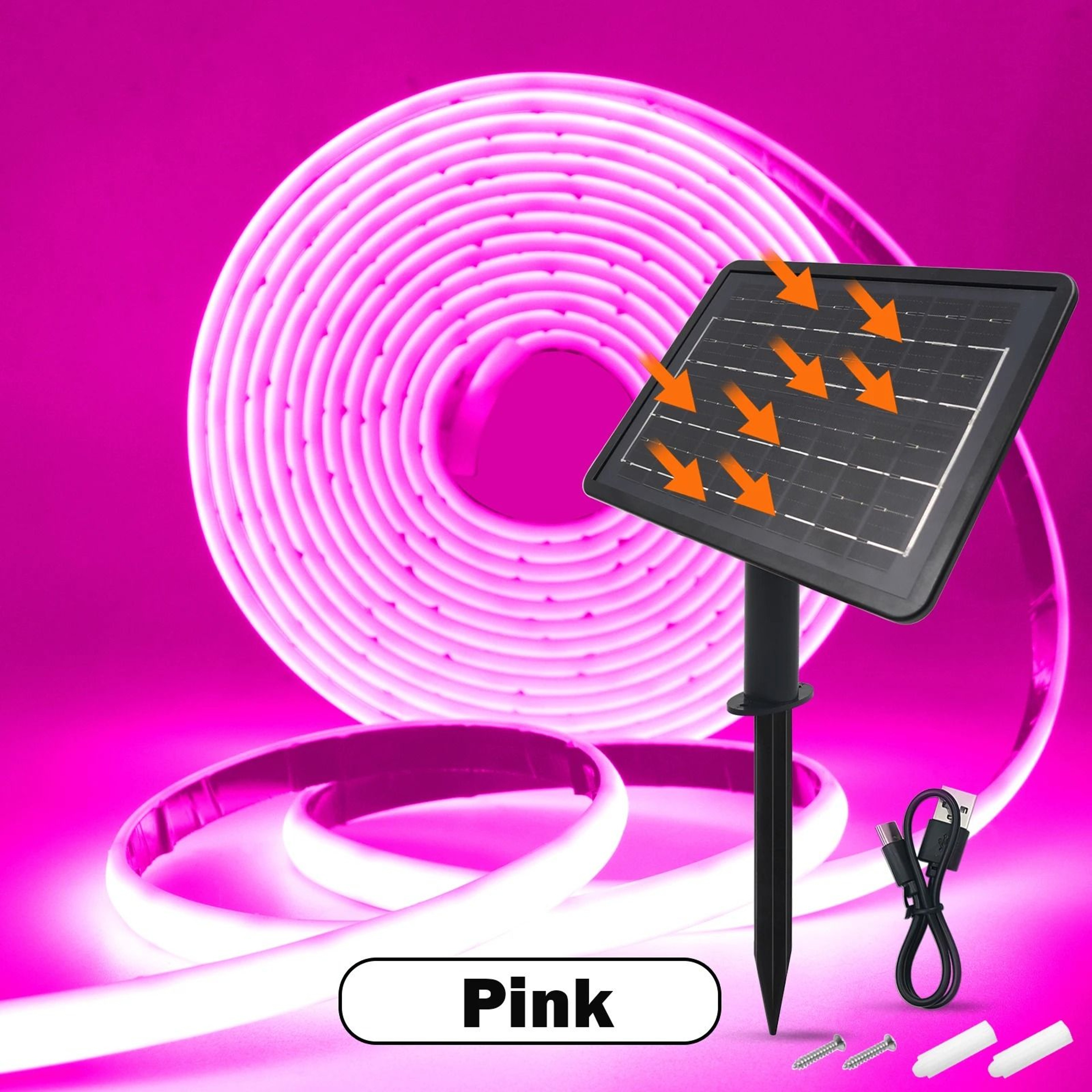 LumaRibbon Solar Neon Strip 16