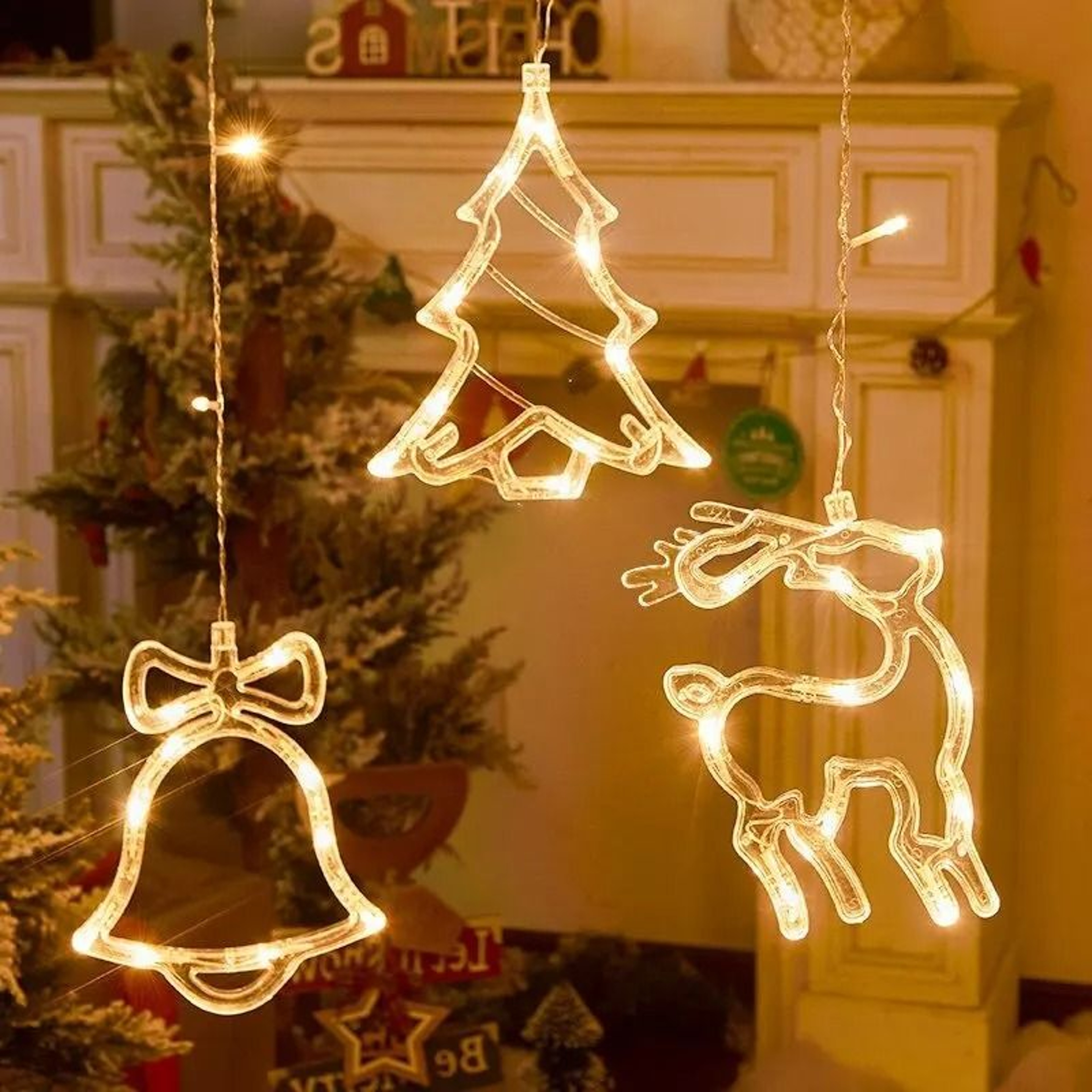 FestiveFalls Fairy Curtain Lights 6