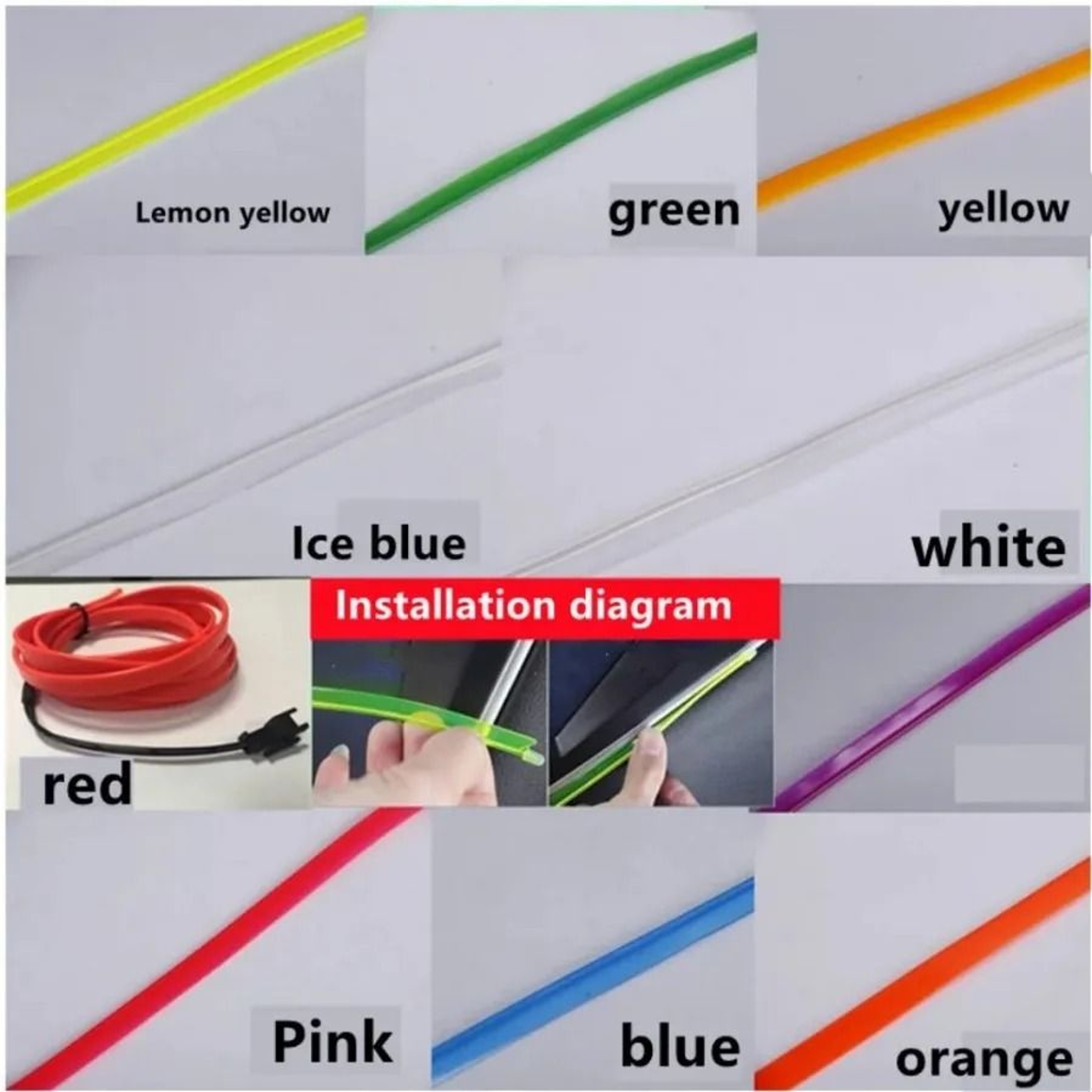PulseThread Neon EL Wire 3