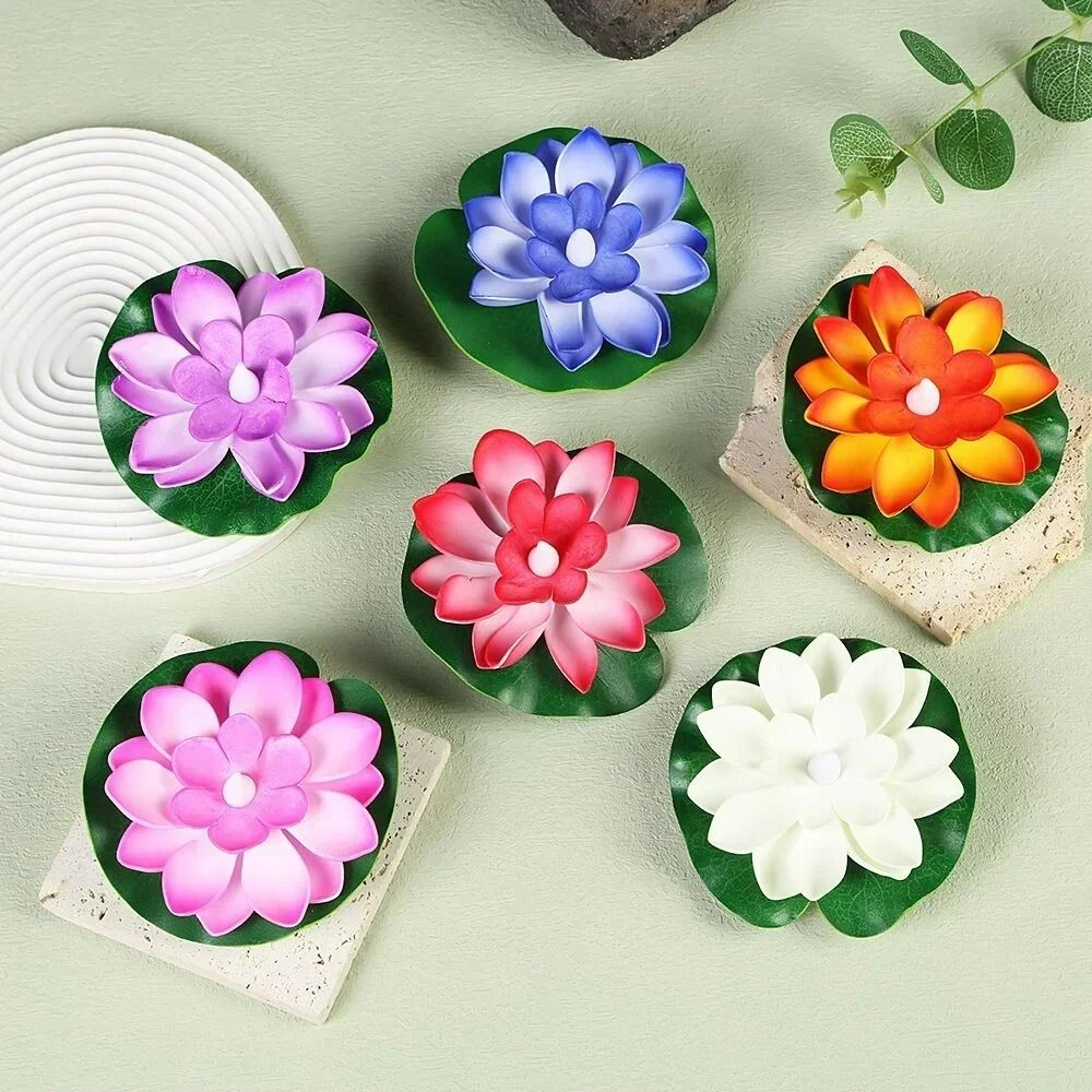 AquaBloom Floating Lotus Lights 2