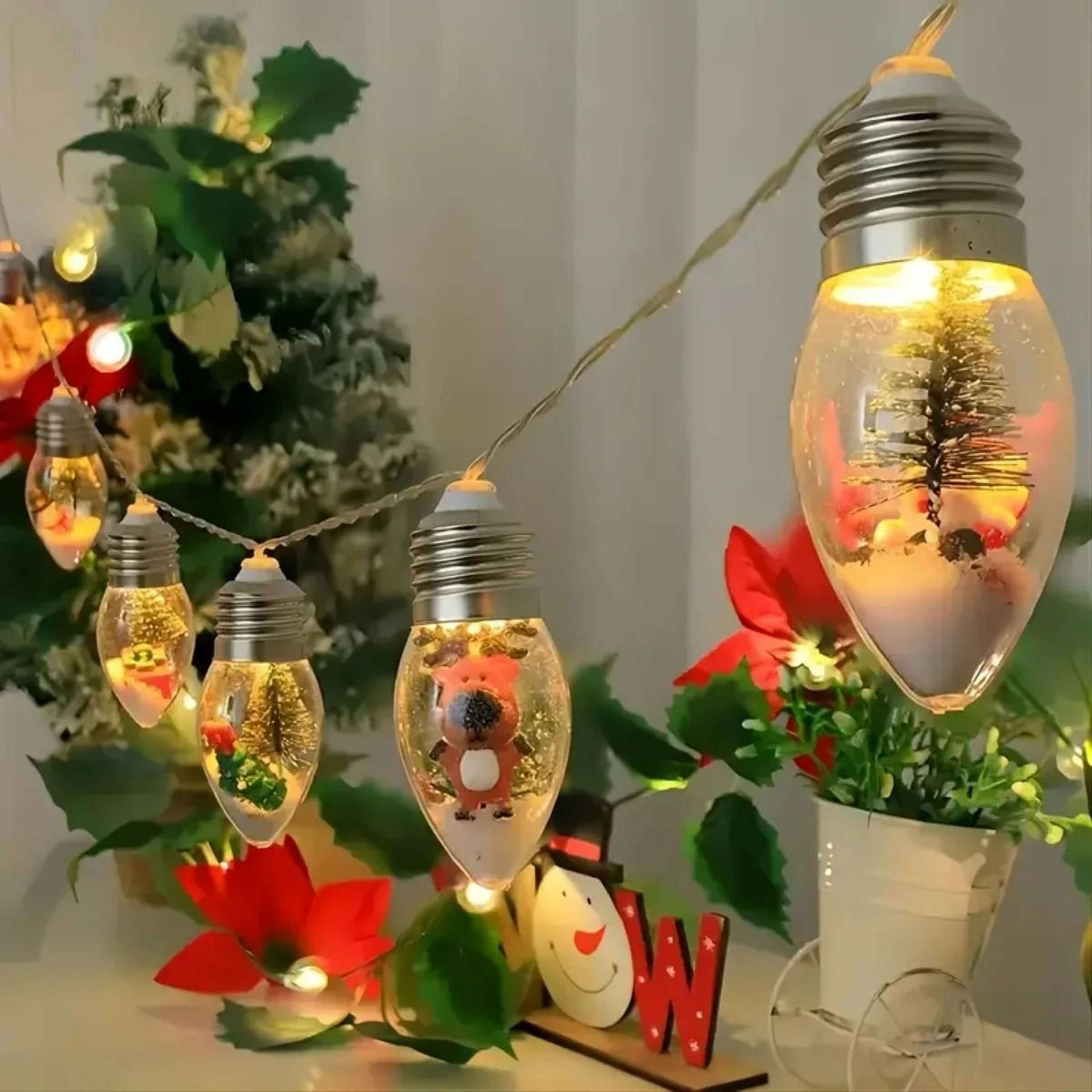 Frostelle Ornament Globe Lights 2
