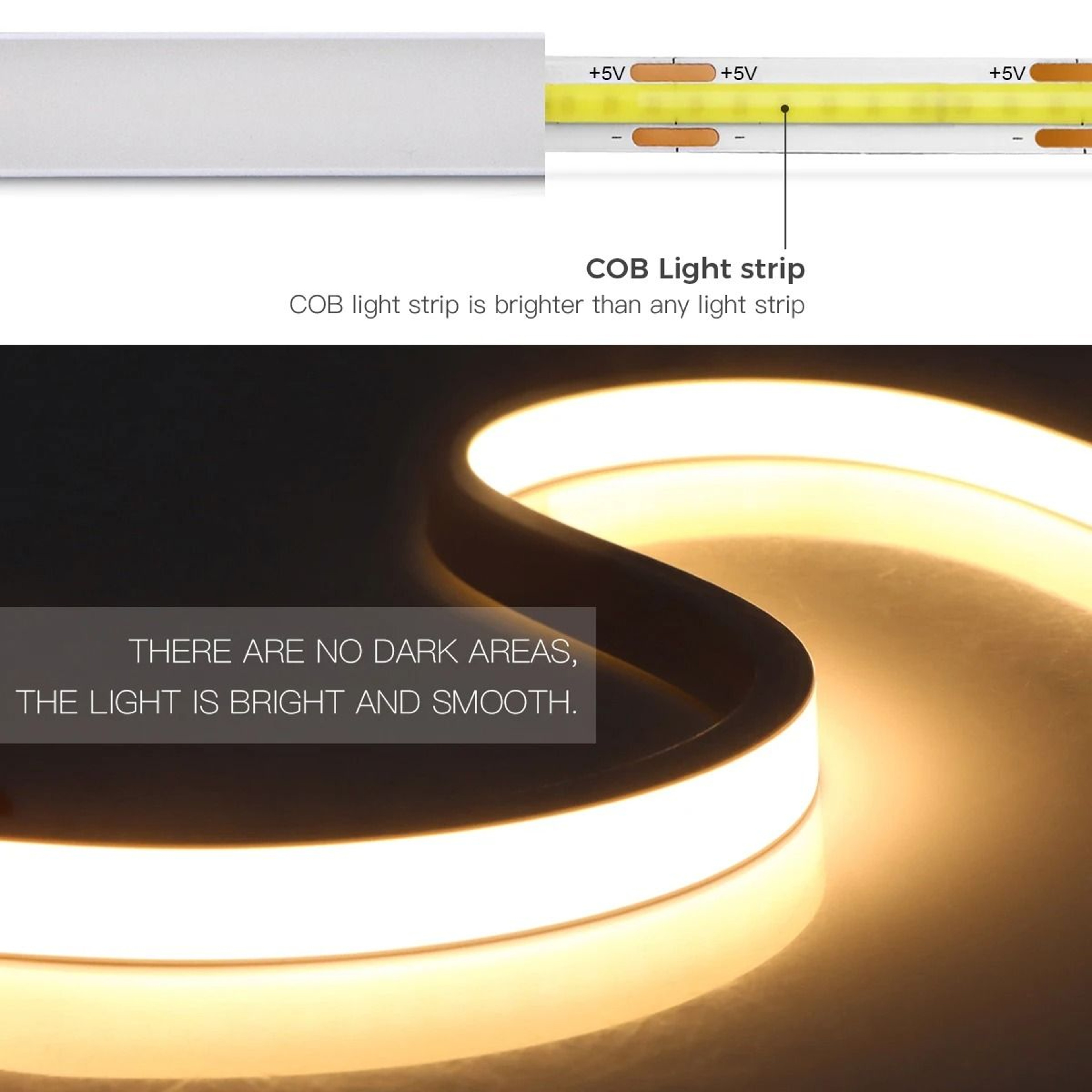 LumaWave Touch COB Light Strip 4