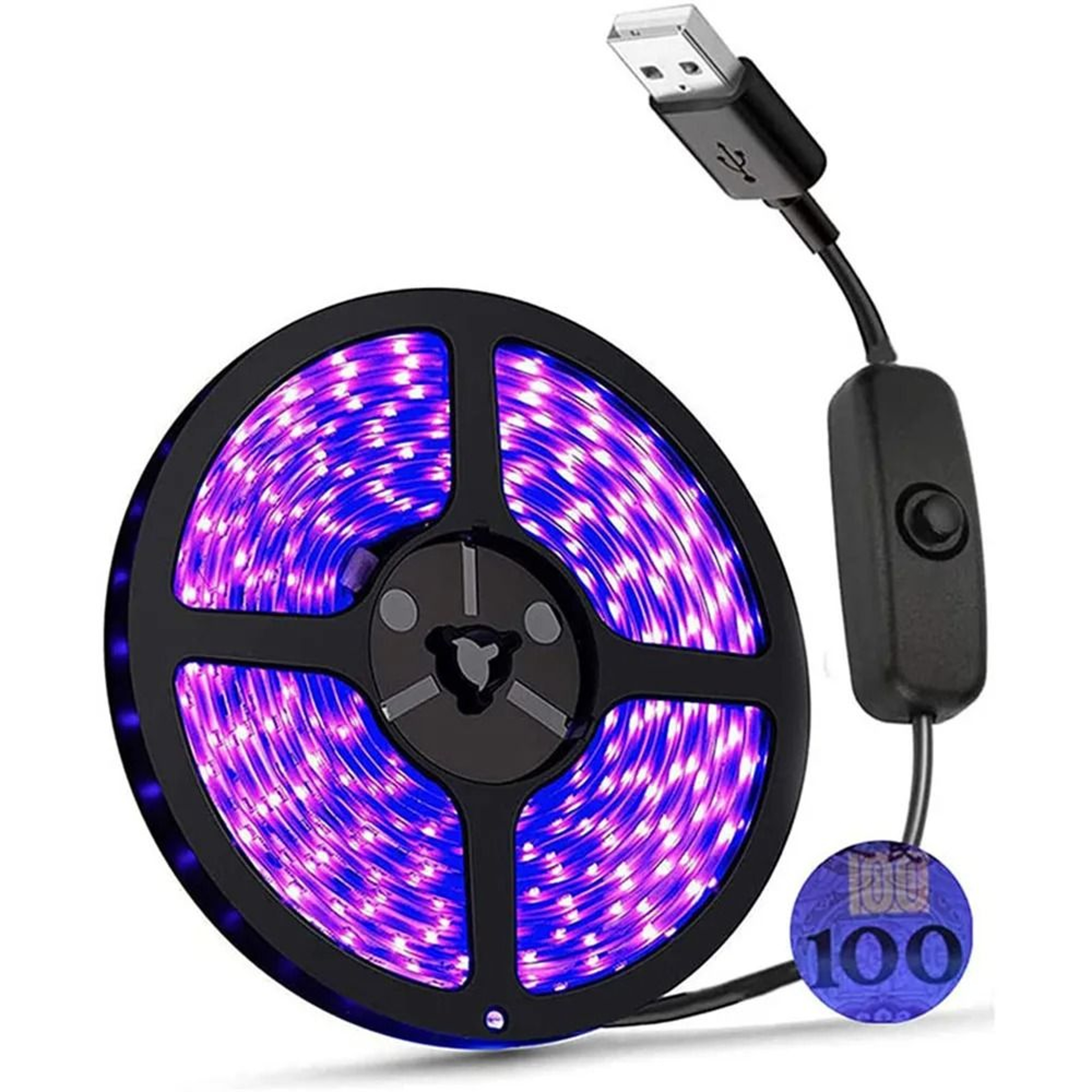 VioletRay USB Blacklight Strip 6