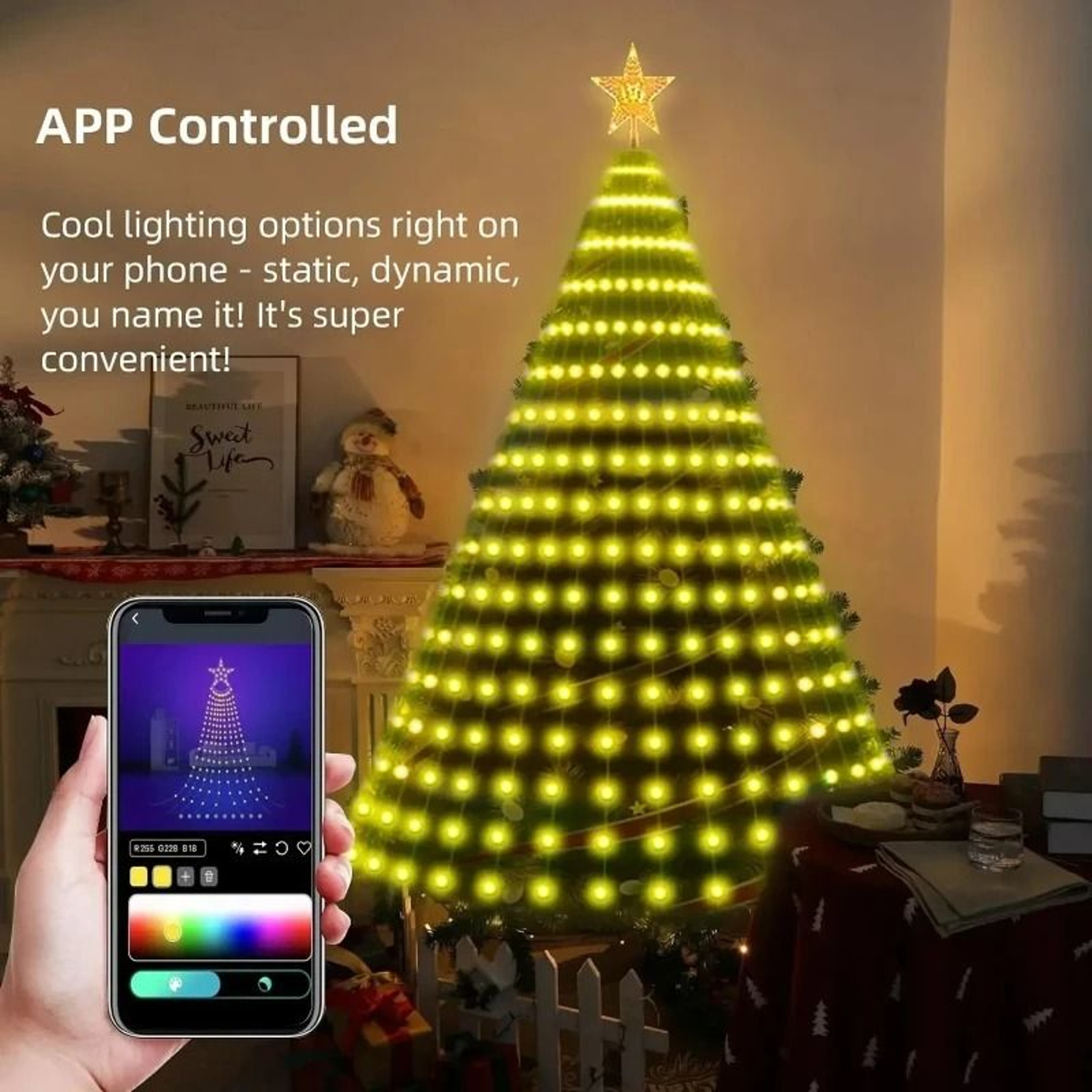 StarSync RGB Tree Lights 4