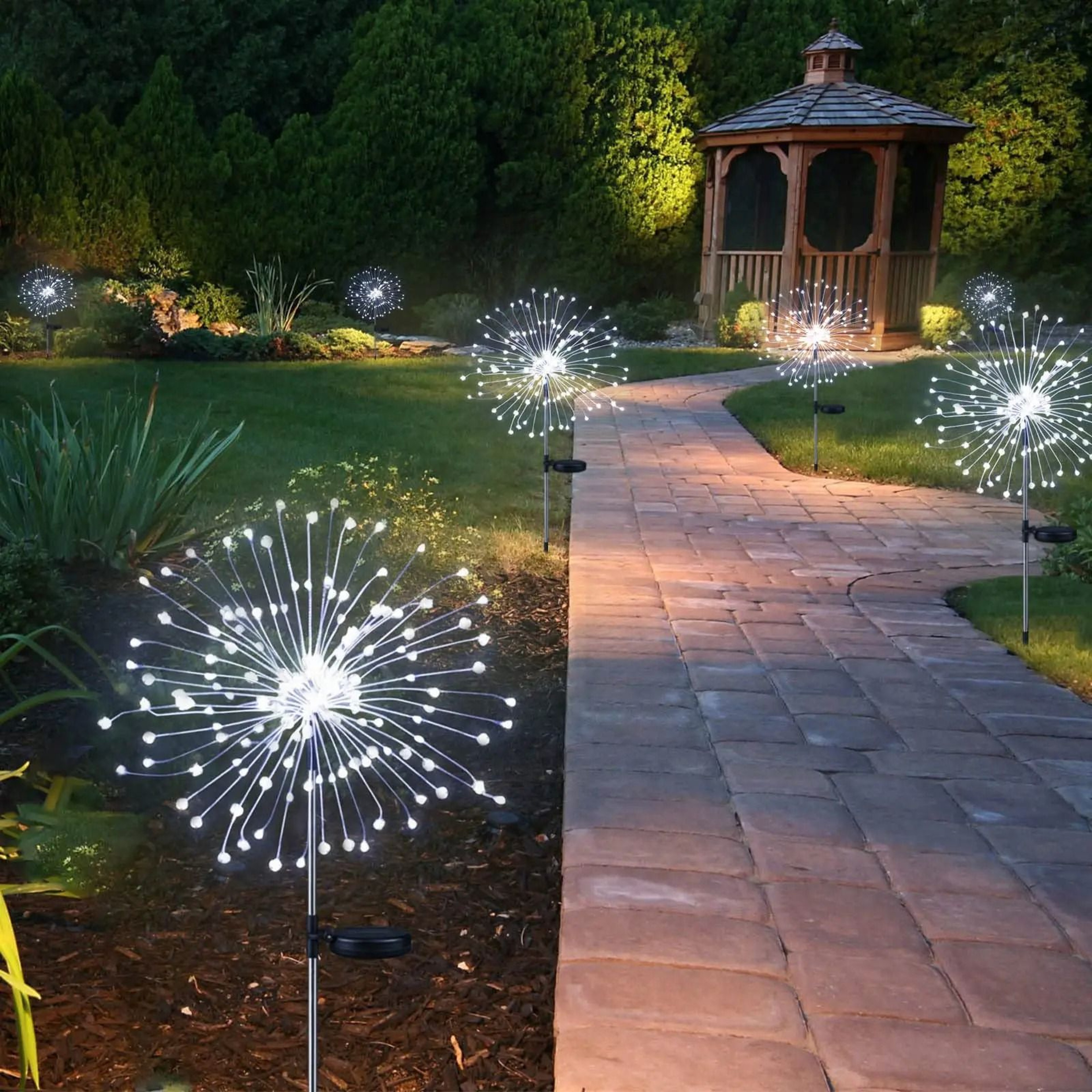 SolarBurst Firework Garden Light 3