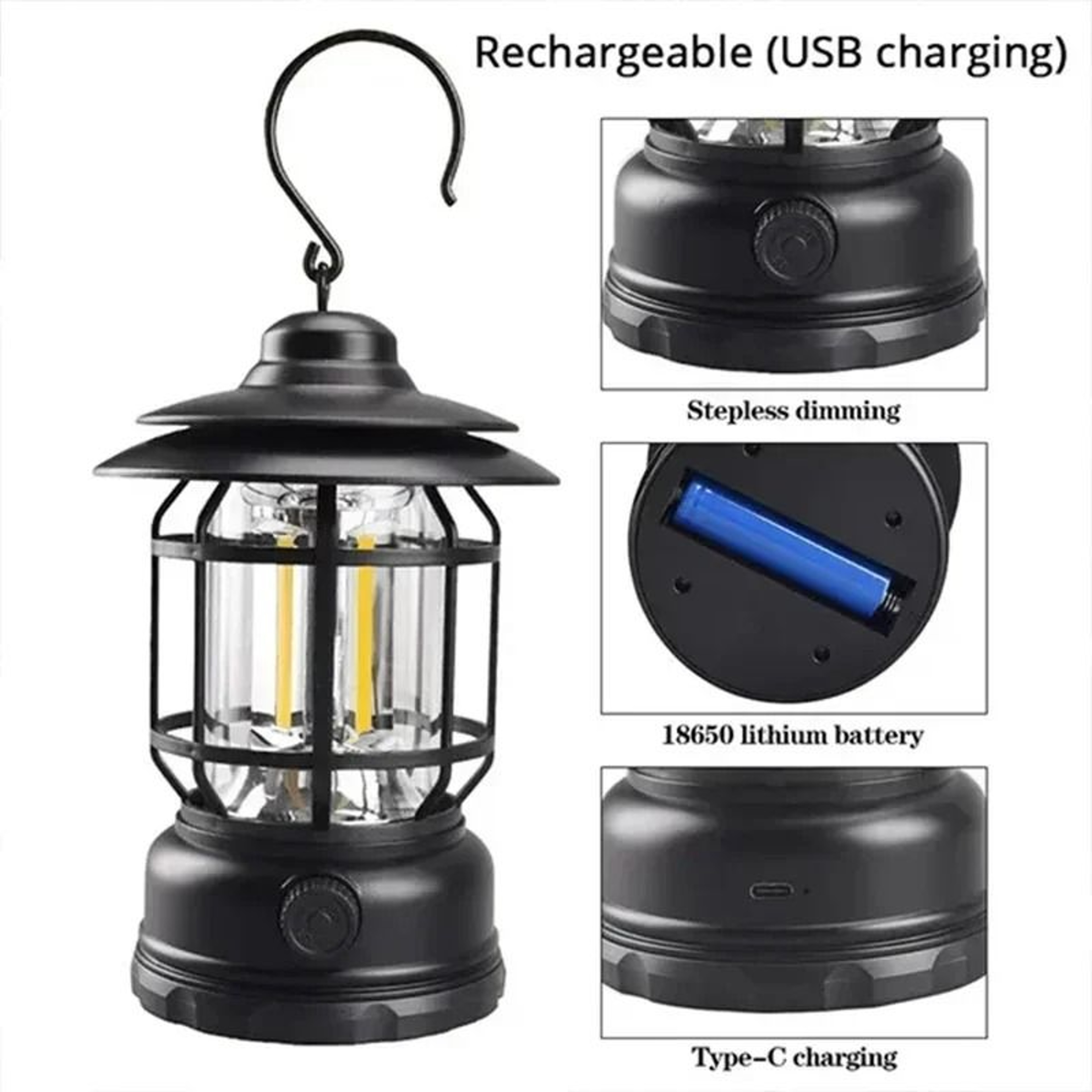 Twinridge Rechargeable Lantern Duo 6