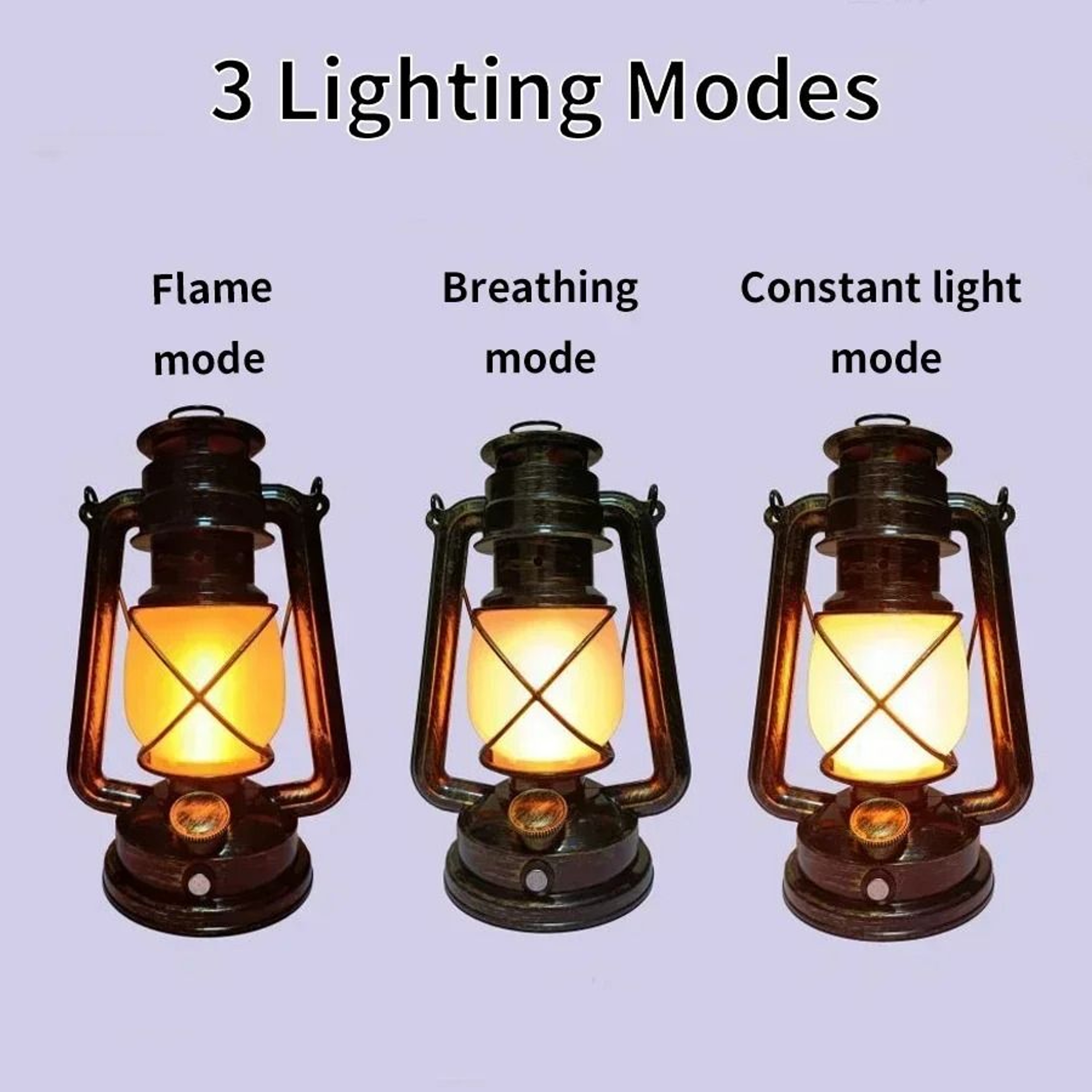 Emberveil Flame Effect Lantern 3