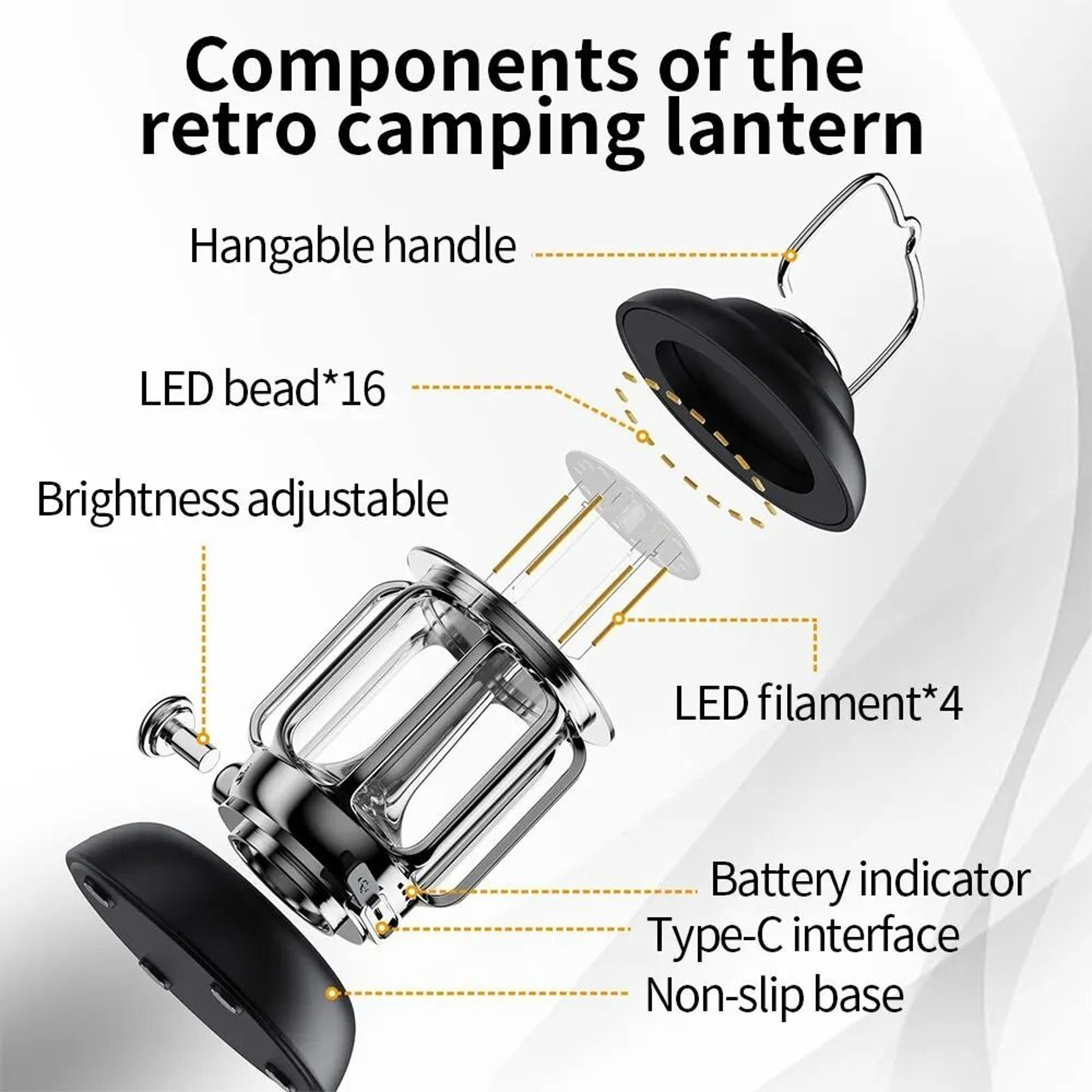 Riverguard Waterproof Camping Lantern 5